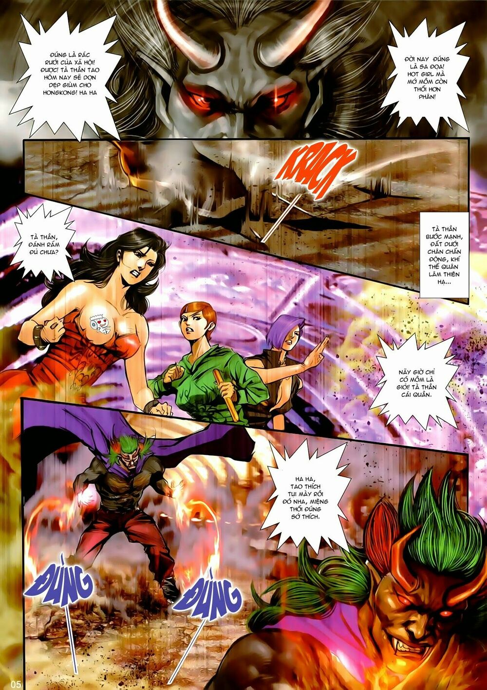 Đọc truyện hentai Nữ Hồng Côn - Chap 3