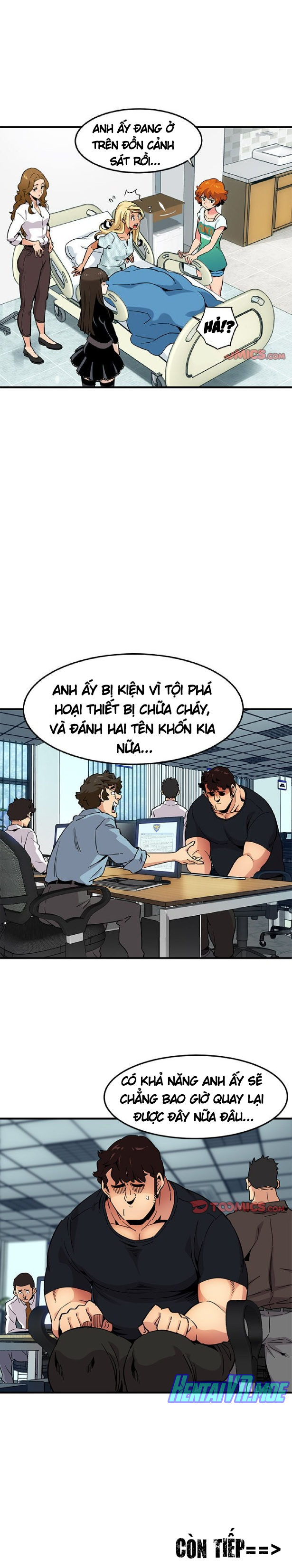 Đọc truyện hentai Canh Phòng - Chap 10: Kịp Thời...