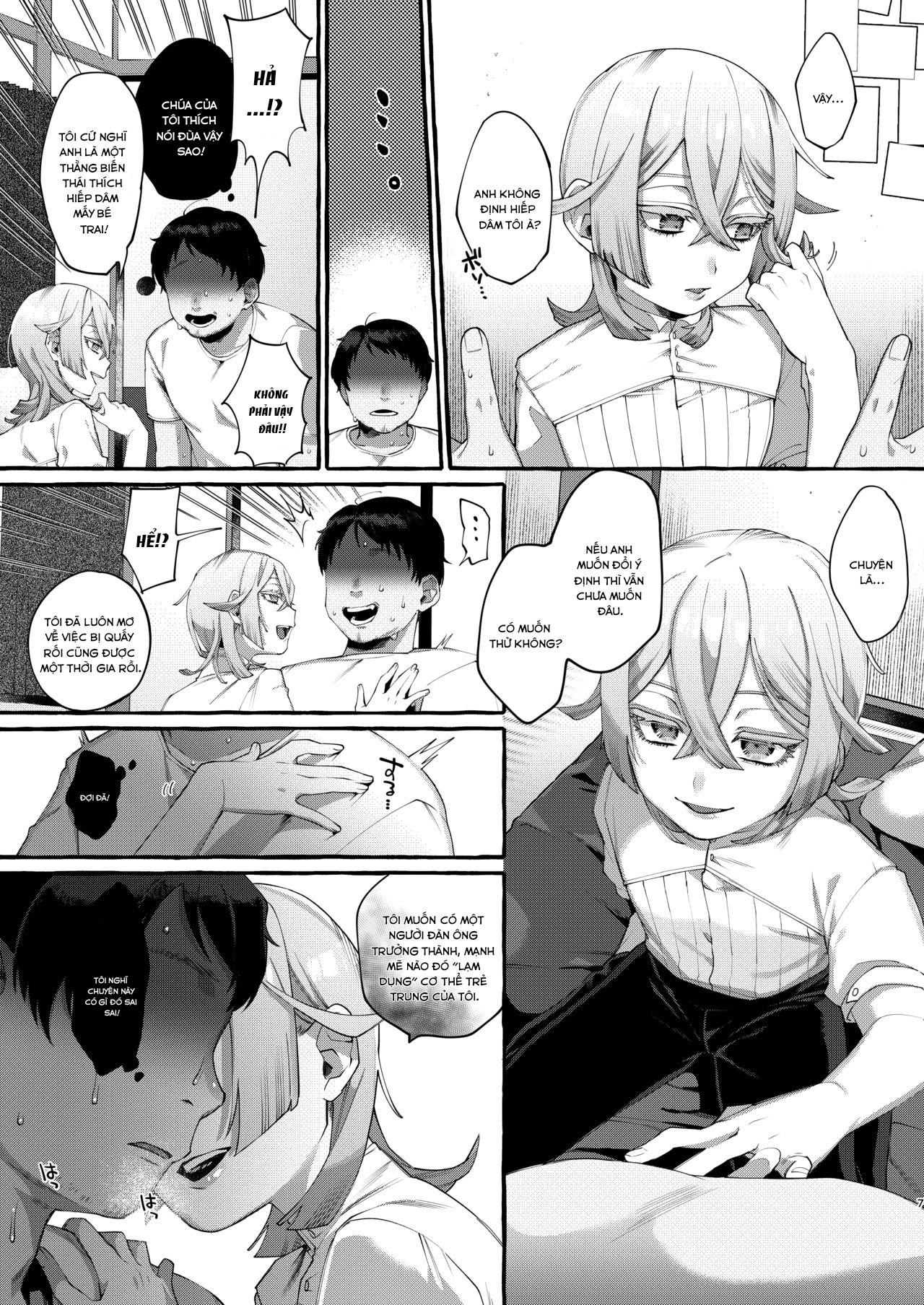 Đọc truyện hentai Kare wa Boku no Kami-sama de aru - Oneshot