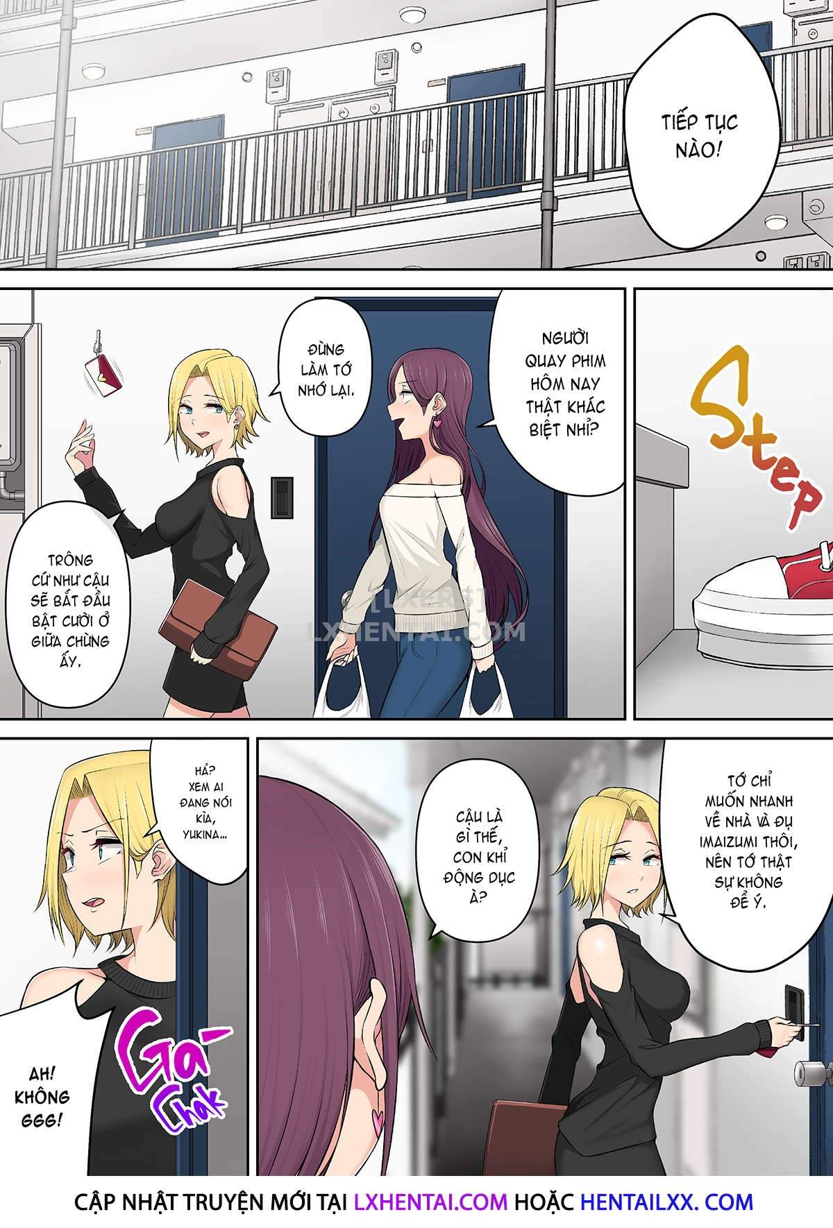 Đọc truyện hentai Imaizumi đưa cả bầy Gyaru về nhà mình - Chap 3