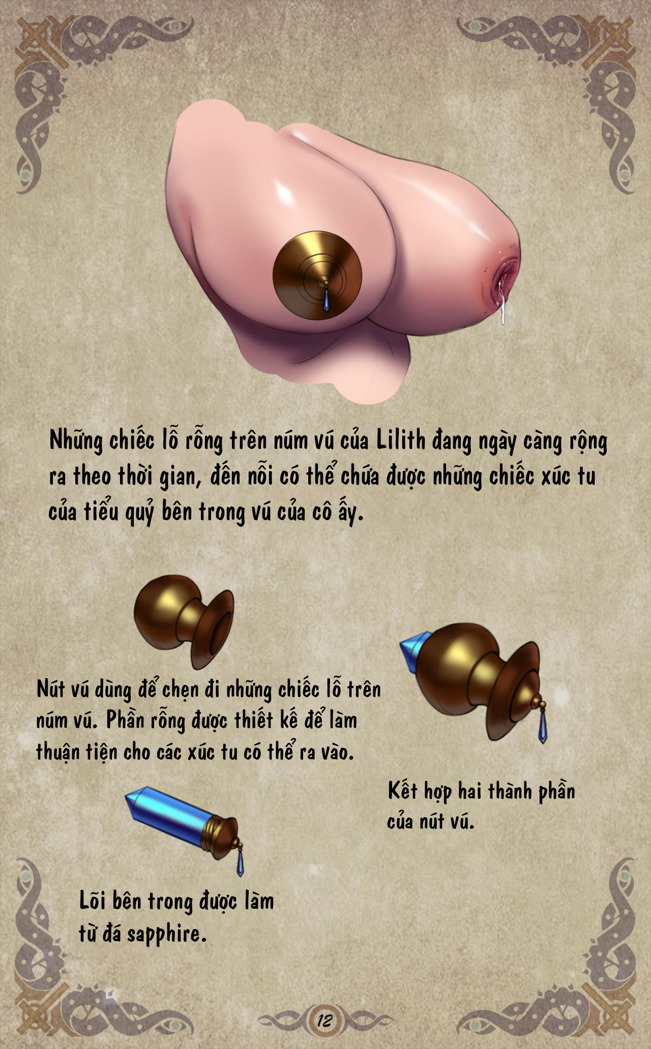 Đọc truyện hentai Ma Sơ VS Quỷ Dữ - Chap 3: Gif cực nứng.