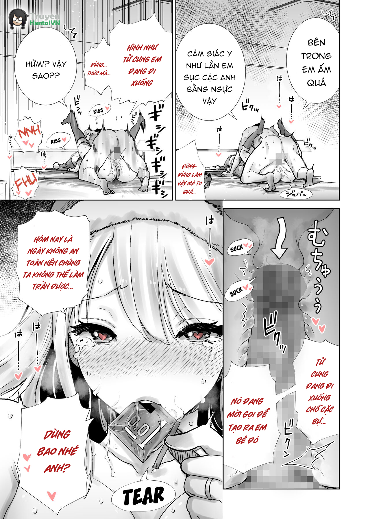 Đọc truyện hentai Tomodachi no Mama ga Boku no Dekachin de Ikimakutta Oshougatsu Otoshidama Soushuuhen - Chap 3