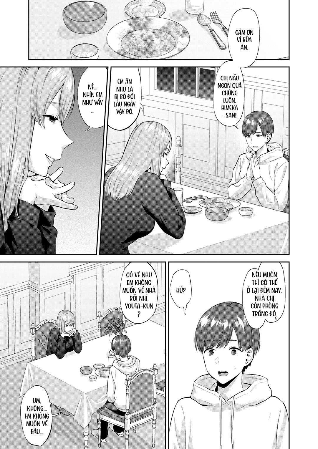 Đọc truyện hentai Người phụ nữ cứu rỗi - Oneshot