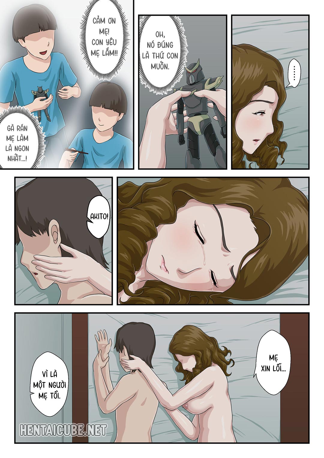 Đọc truyện hentai Biến mẹ thành người nội trợ khỏa thân - Chap 1