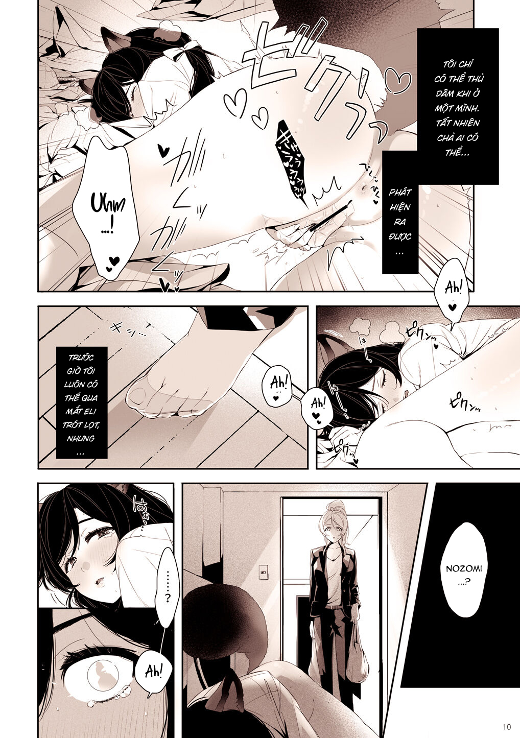 Đọc truyện hentai Re: dêdeddê!!!!!!!! (Love Live!) - Chap 2: Huấn luyện thú cưng