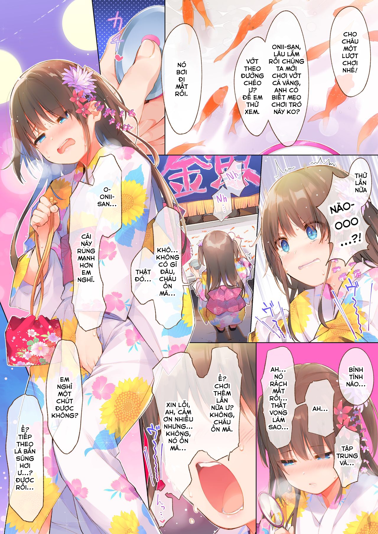 Đọc truyện hentai Shiina và lễ hội mùa hè - Oneshot