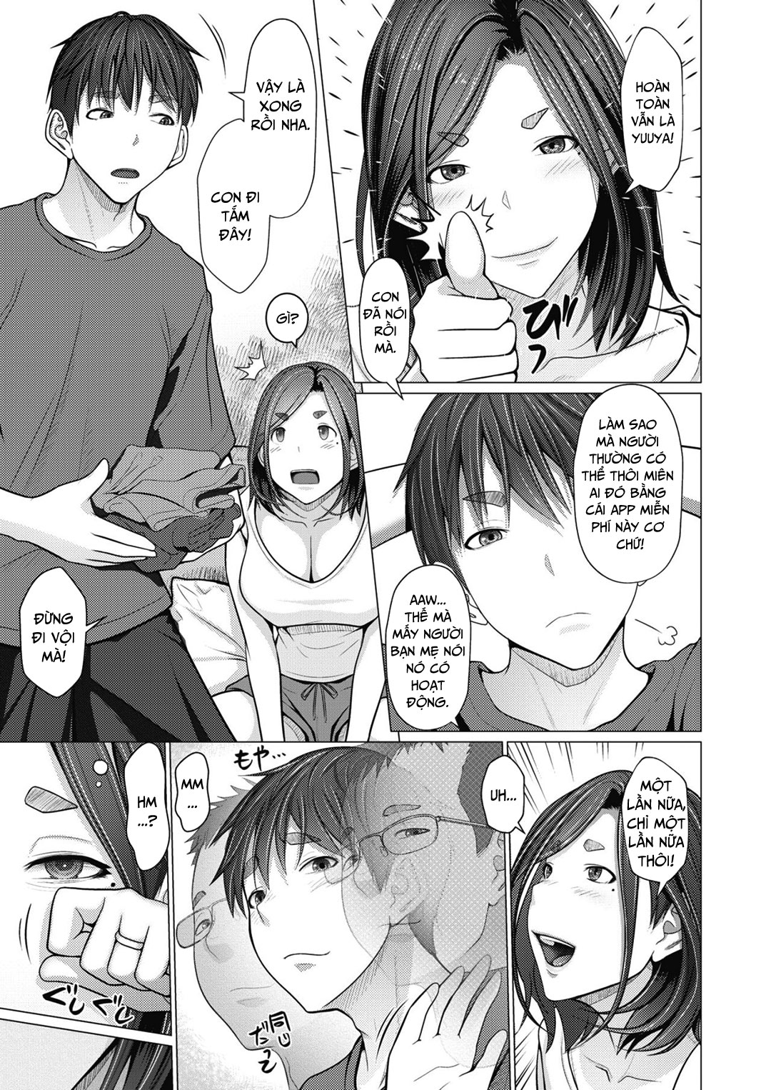 Đọc truyện hentai App thôi miên khởi đầu cho loạn luân - Oneshot