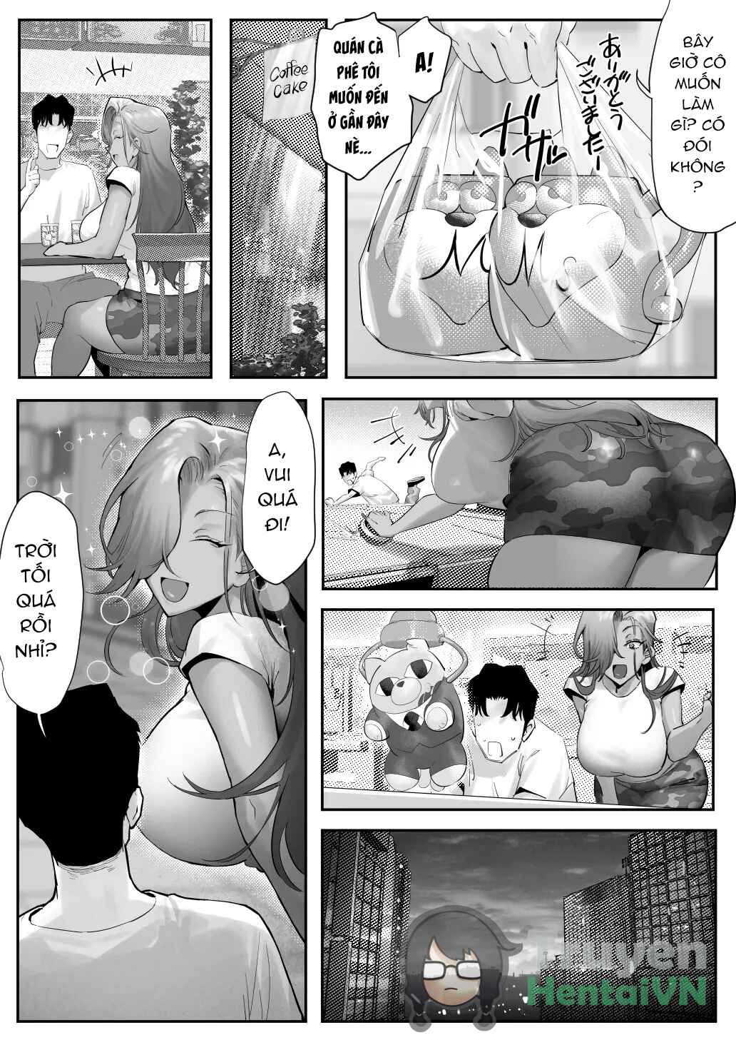 Đọc truyện hentai Onna Gal Joushi to Furin suru Hanashi 5 - Chap 2 - End