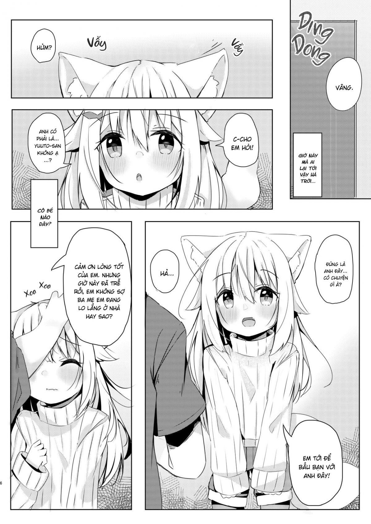 Đọc truyện hentai Bầu Bạn Cùng Bé Tai Cáo - Oneshot