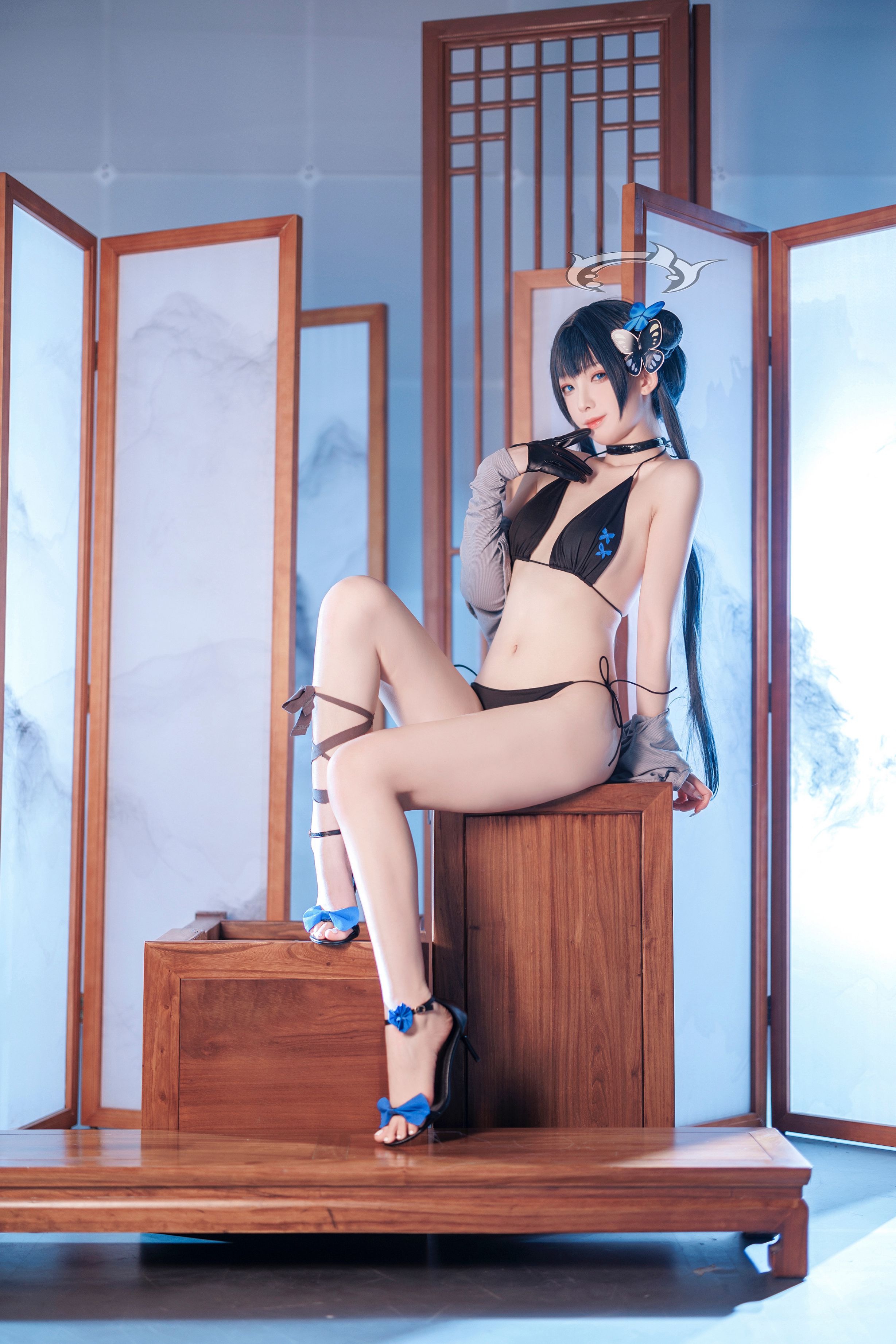Đọc truyện hentai Tuyển tập Albums siêu phẩm Cosplay - Chap 24 - Fengjiang Jiang Bilan Áo tắm