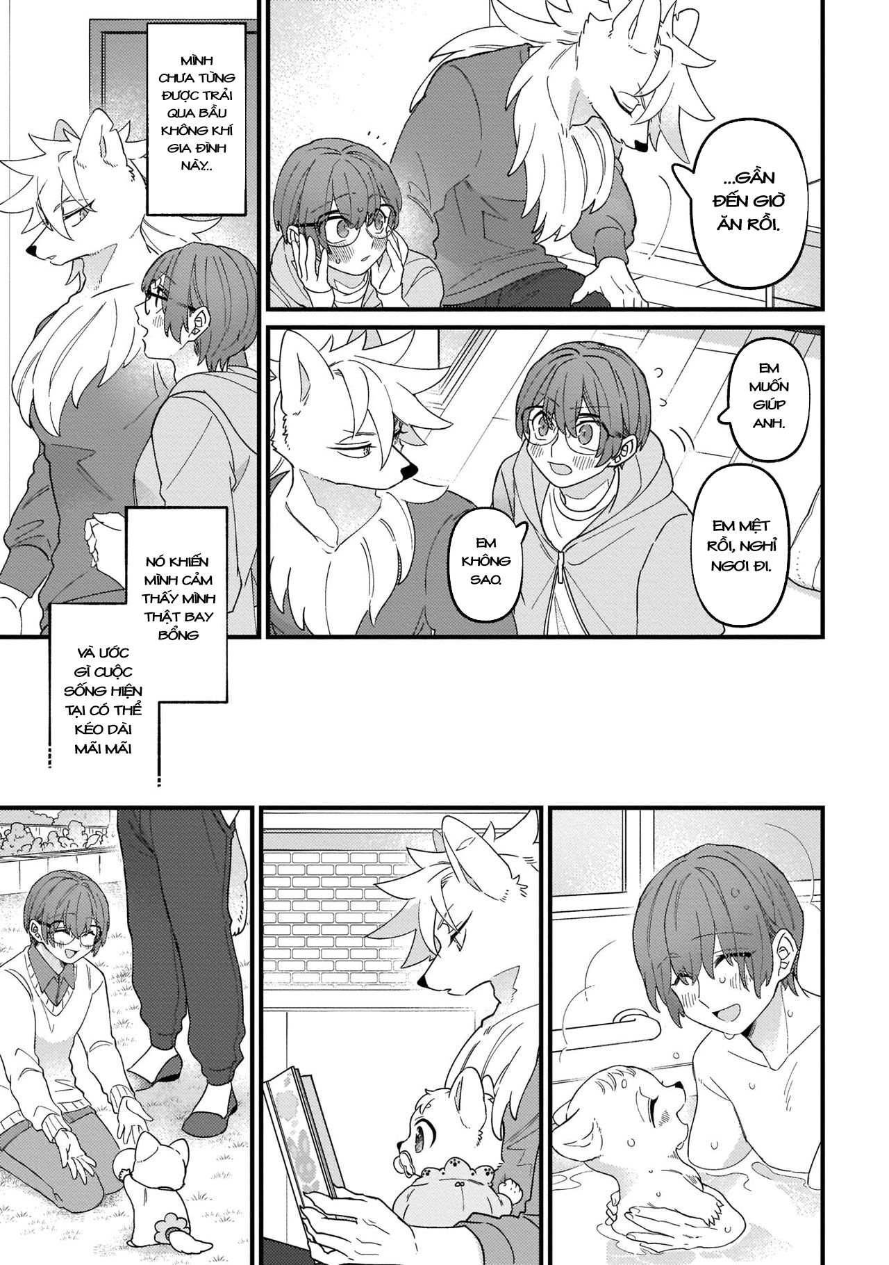 Đọc truyện hentai Trở thành gia đình với thú nhân - Chương 3