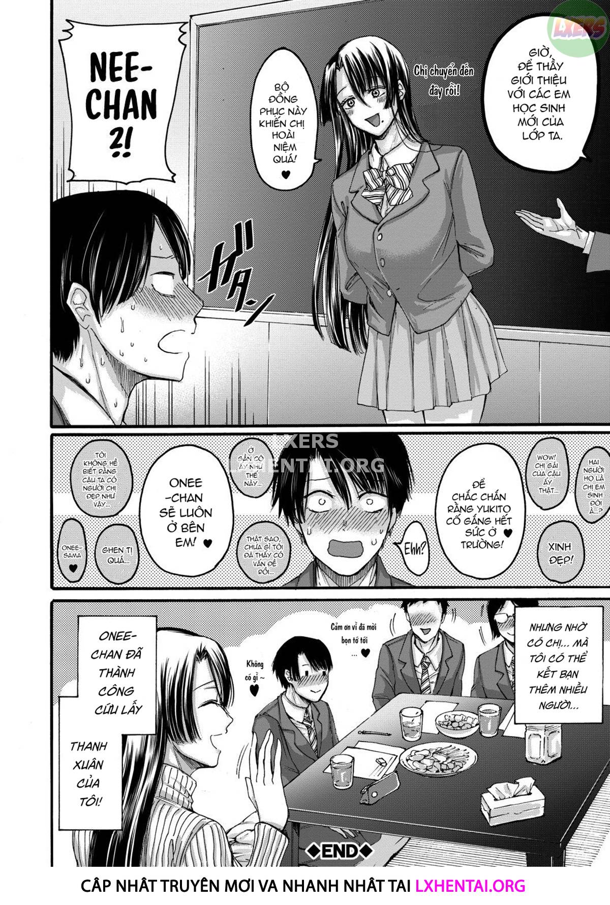 Đọc truyện hentai Cái lỗ thân mật của chị gái và anh trai - Chap 2