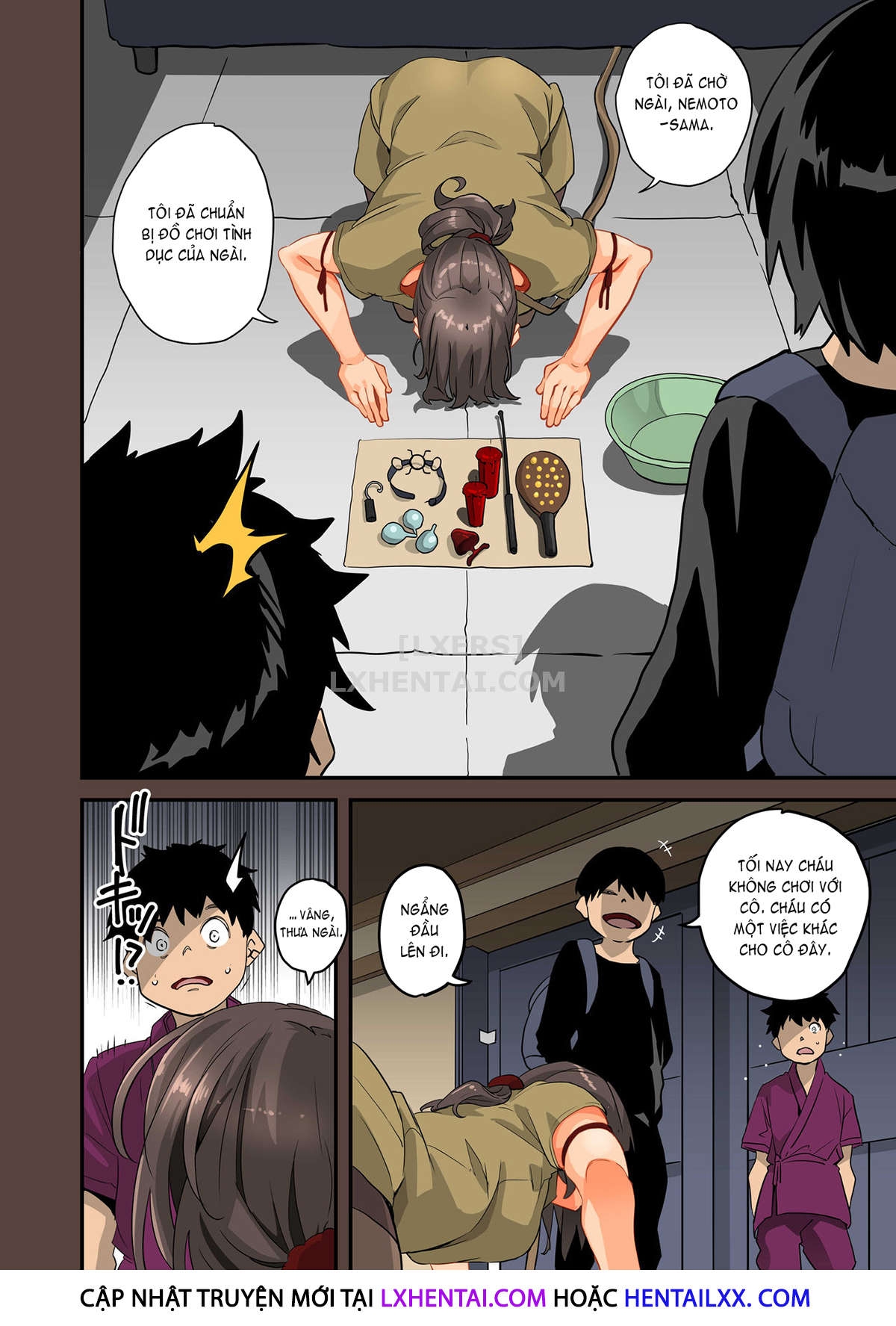 Đọc truyện hentai Zenin Shikkaku Epilogue - Ninengo No Saikai Seidorei Oyako No Boshi Koubi - Oneshot