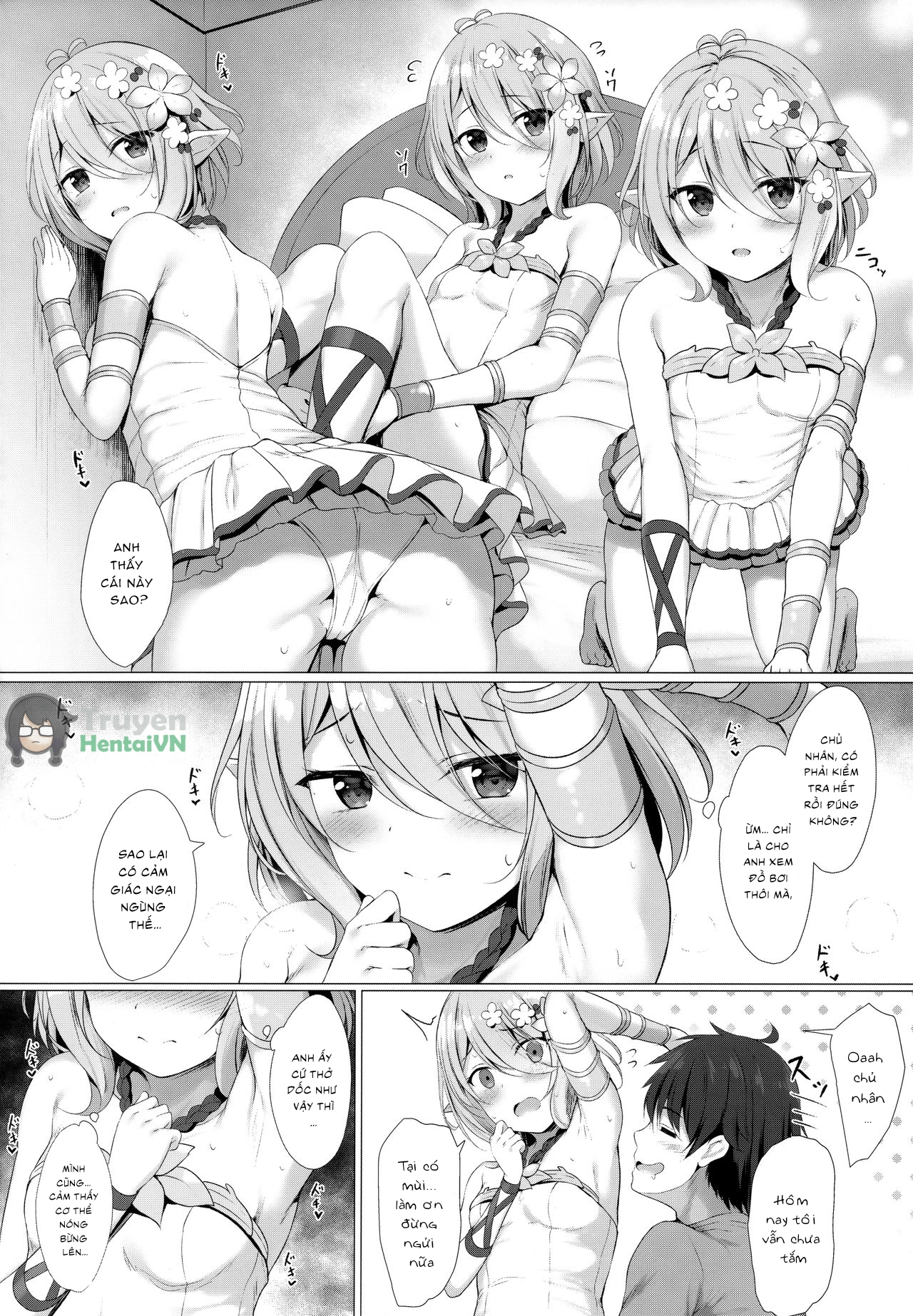 Đọc truyện hentai Arujisama, Mizugi no Jyusya ha Suki desuka? - Oneshot