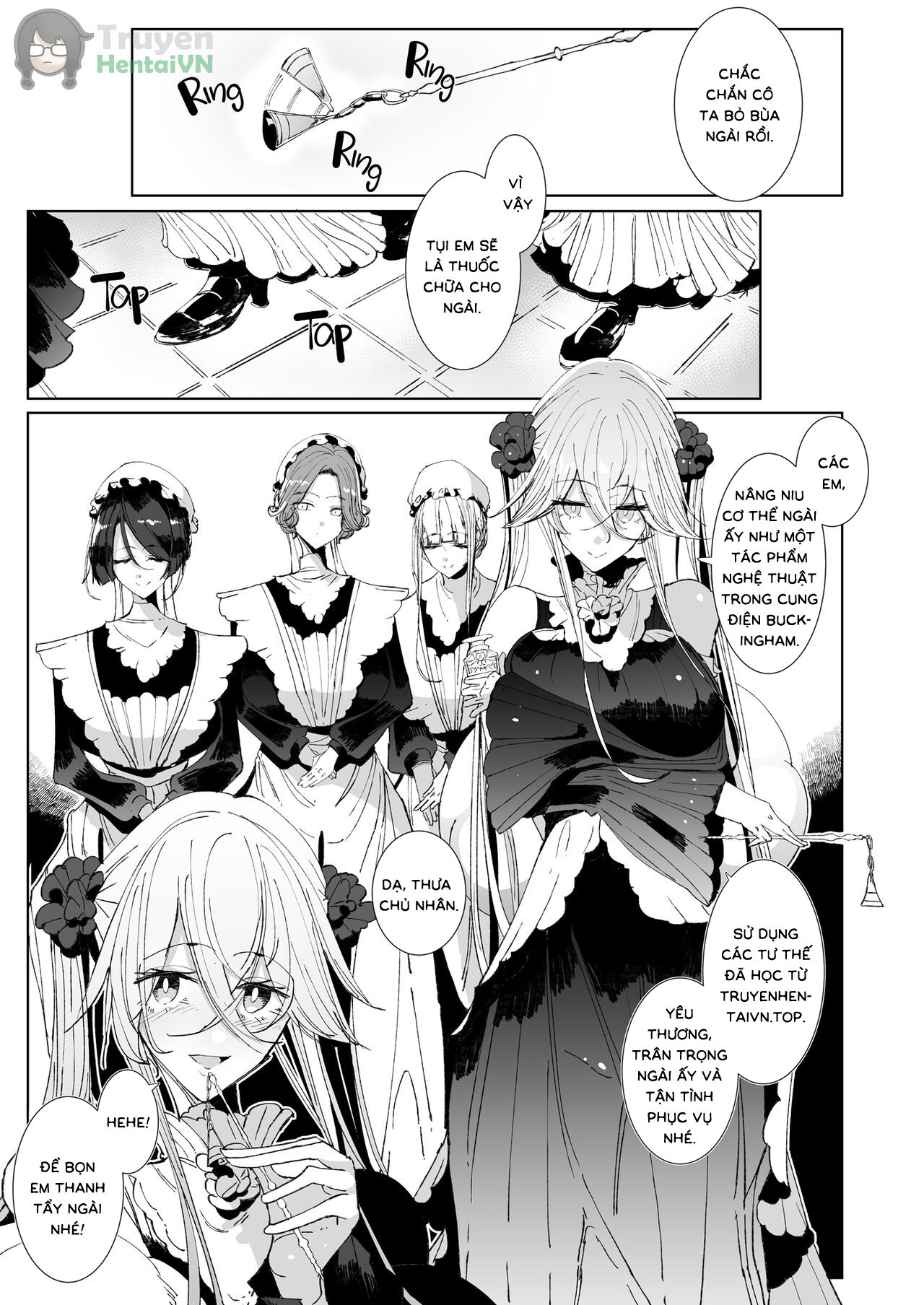 Đọc truyện hentai Gentleman’s Maid Sophie 9 - Oneshot