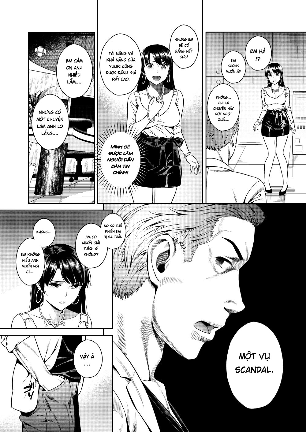 Đọc truyện hentai Nữ phát thanh viên - Oneshot Full