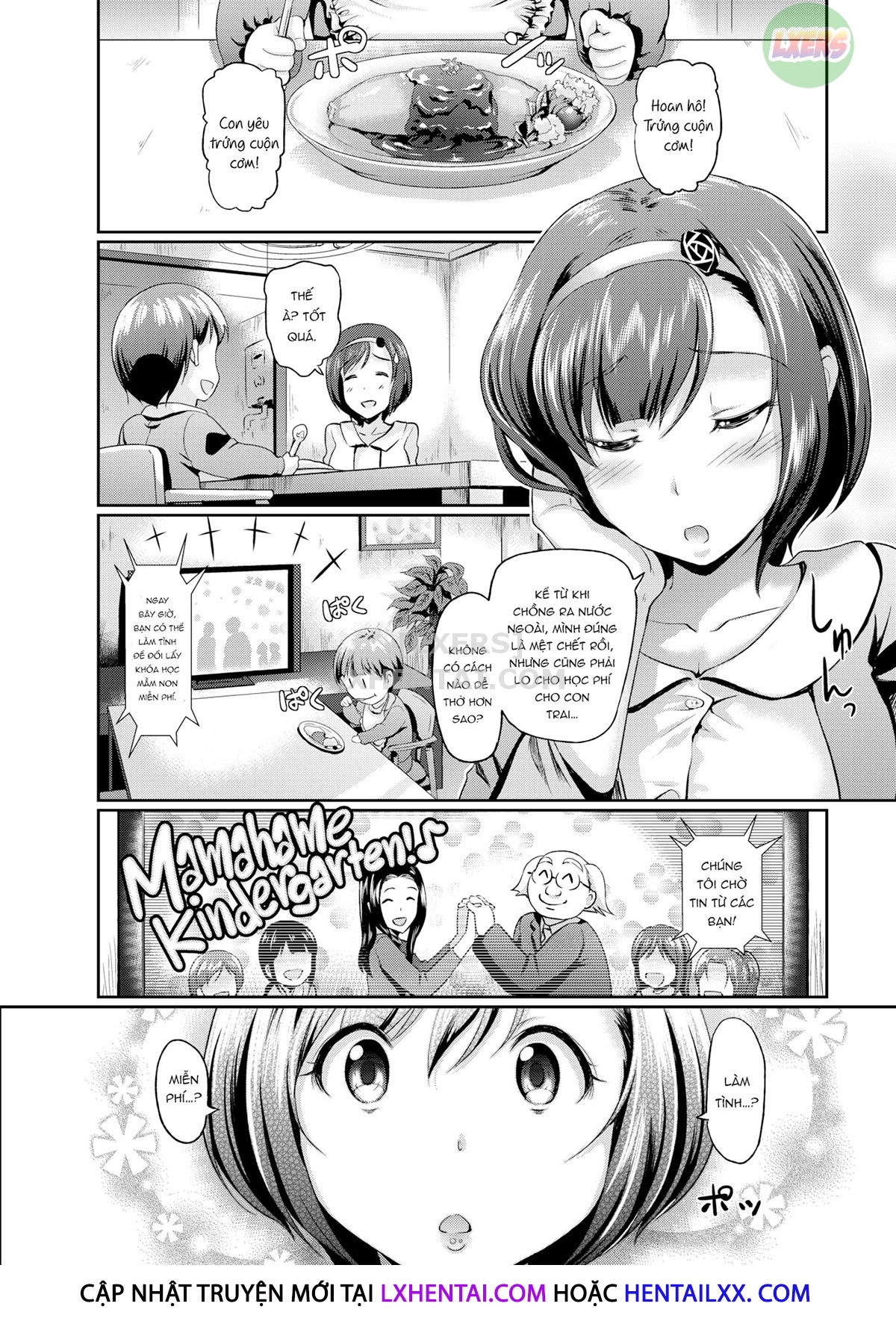 Đọc truyện hentai Trường mẫu giáo Mamahame - Oneshot