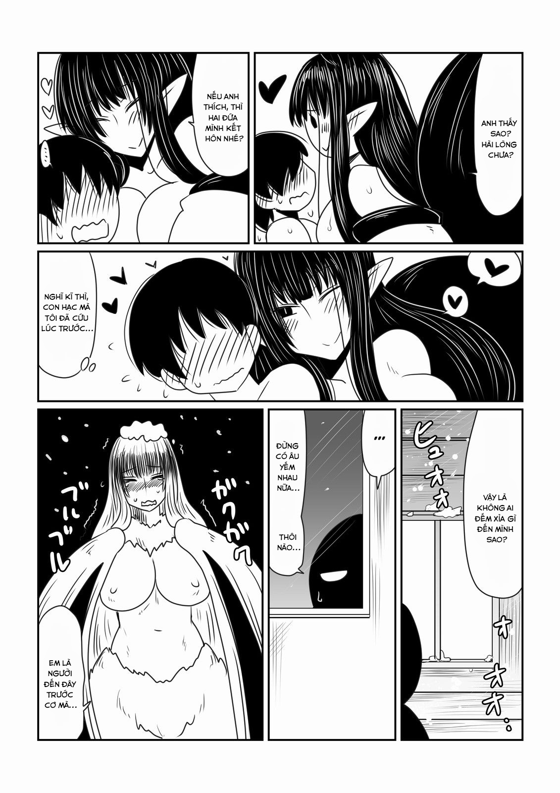 Đọc truyện hentai Kumo Onna-san no Ongaeshi. - Oneshot