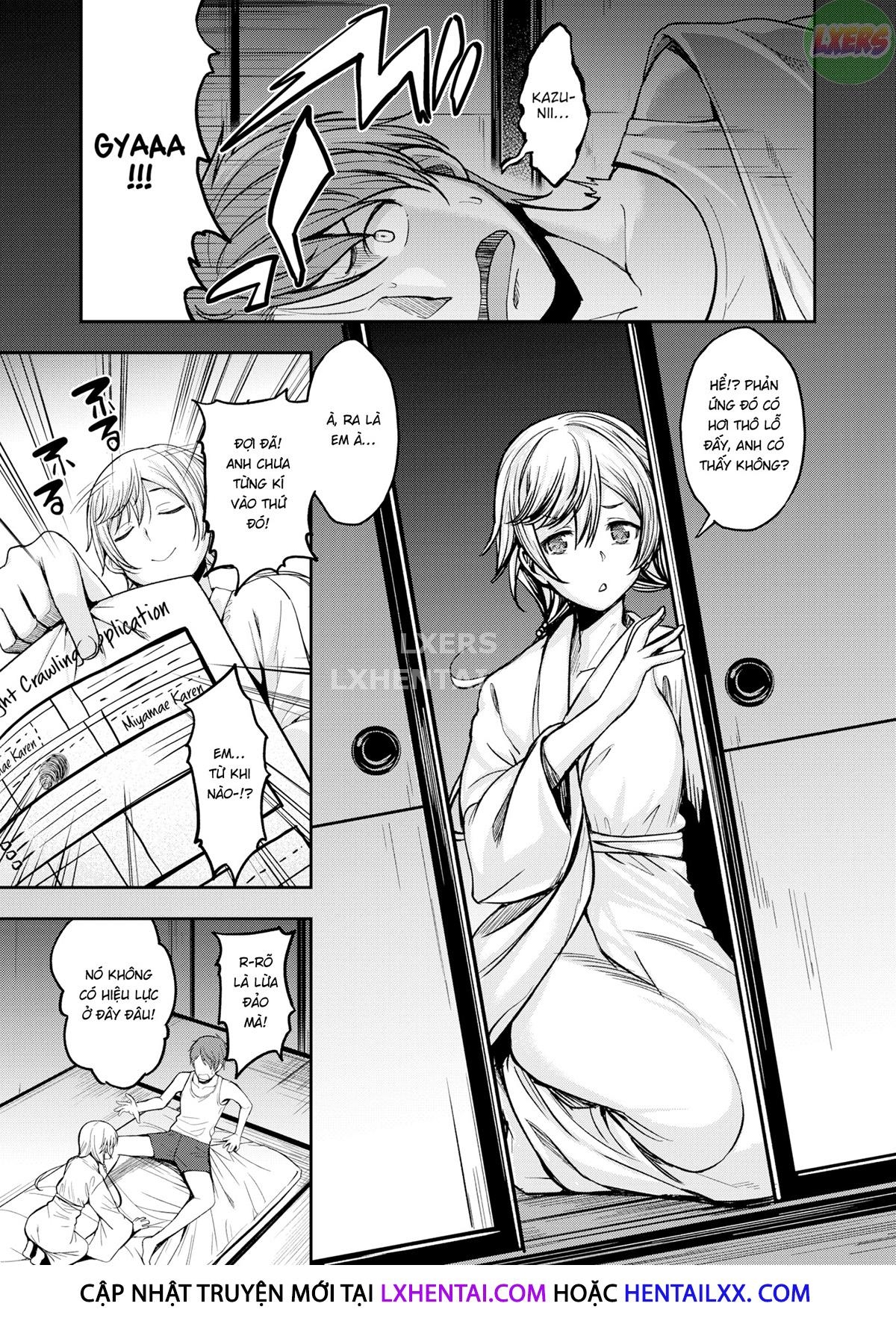 Đọc truyện hentai Trò rình mò lúc nửa đêm - Oneshot