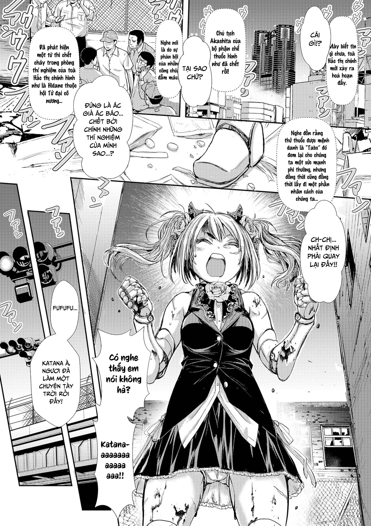 Đọc truyện hentai Thị trấn đen - Chap 9- End