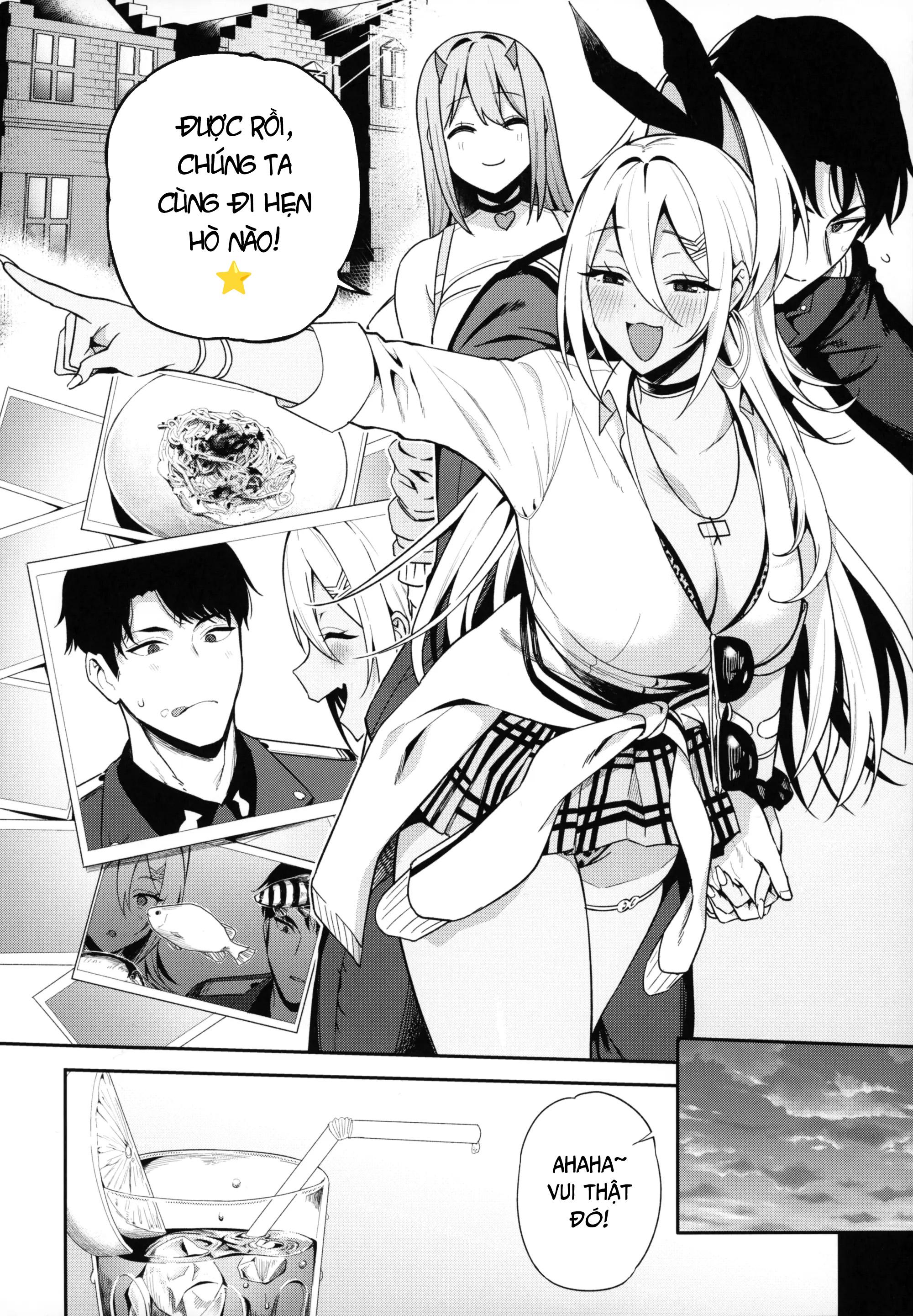 Đọc truyện hentai Cuộc thách đấu của các cô gái - Oneshot