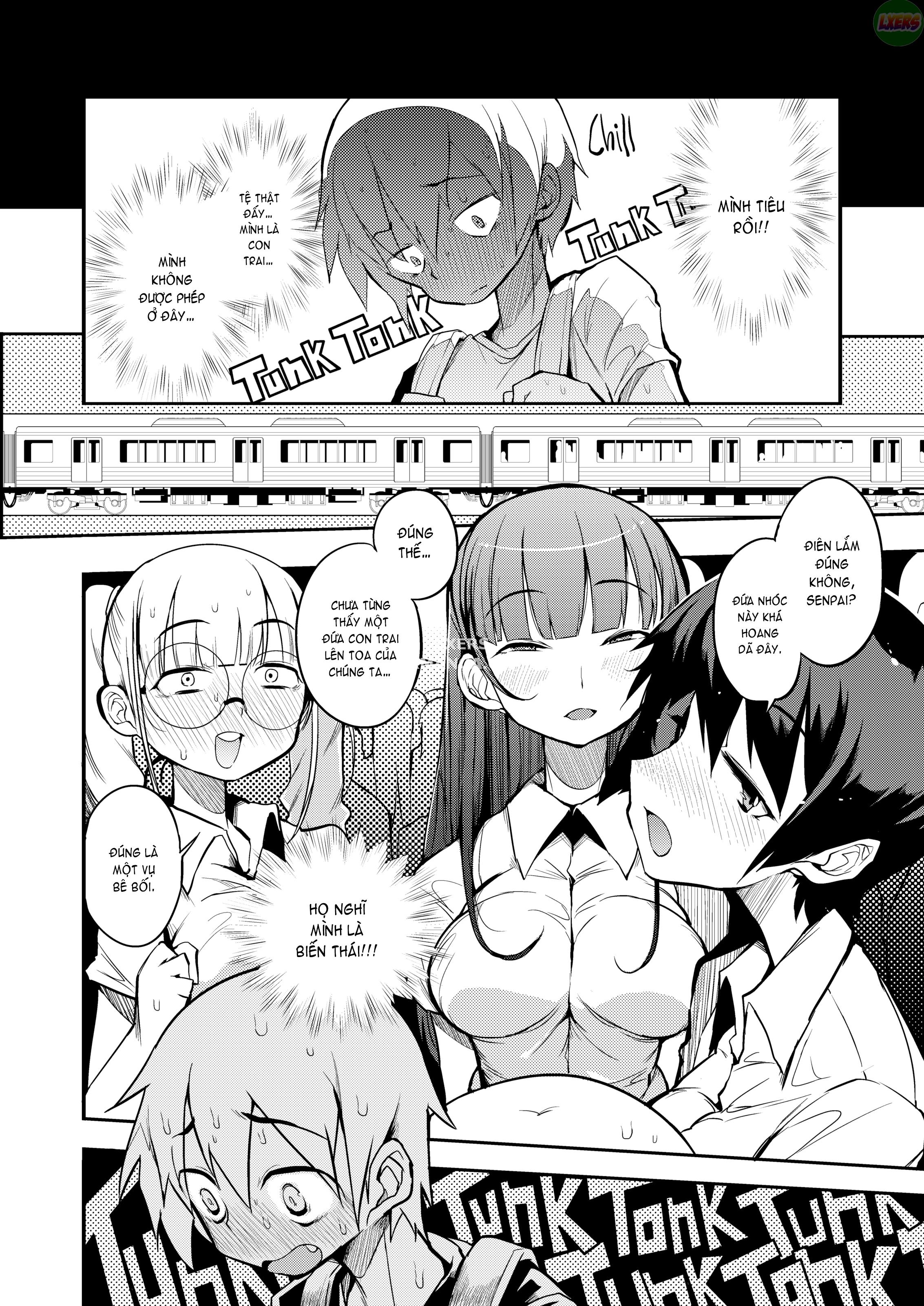 Đọc truyện hentai Tôi đã đi chuyến tàu chỉ dành cho phụ nữ - Oneshot