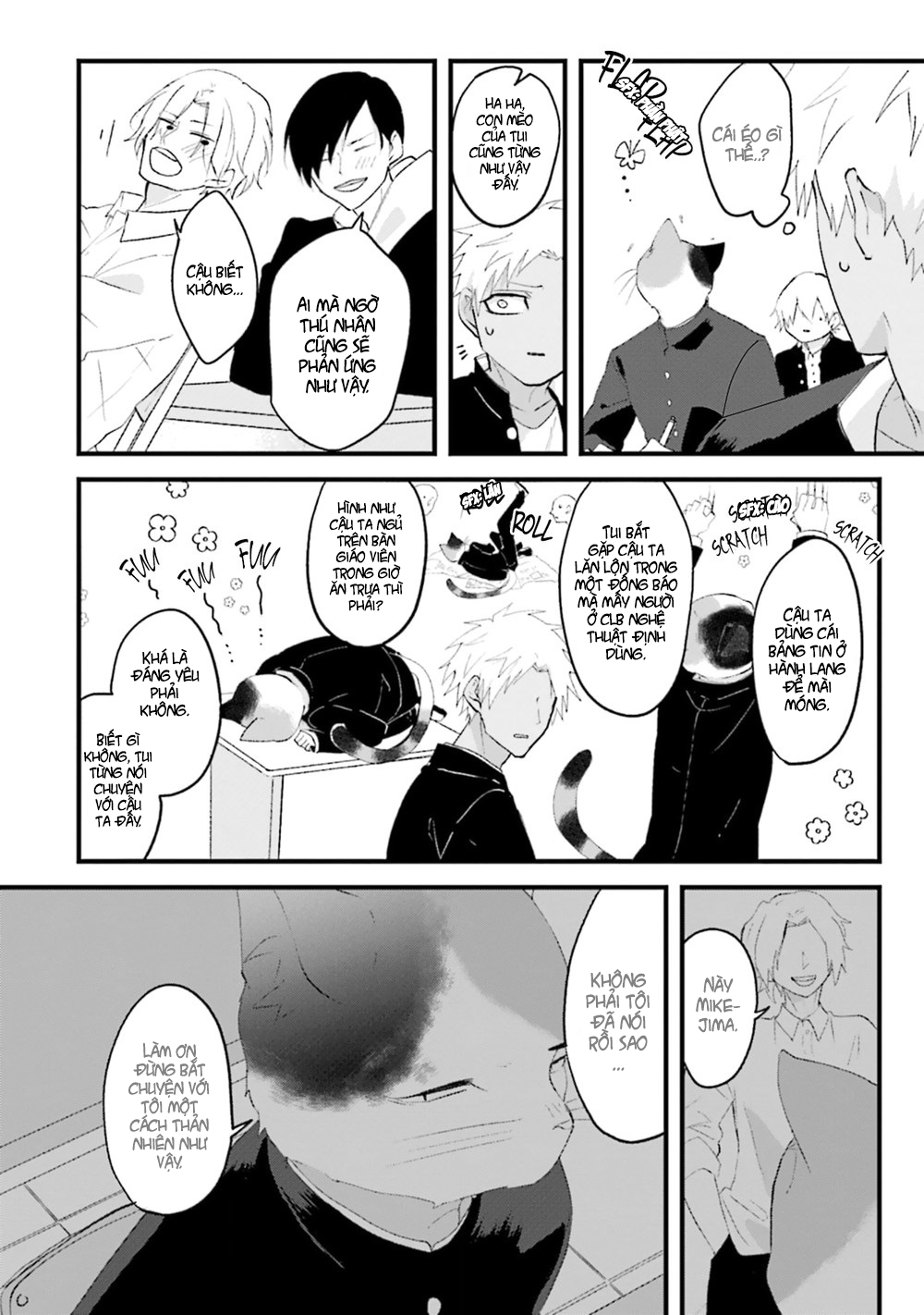 Đọc truyện hentai Trai và Mèo - Chap 2