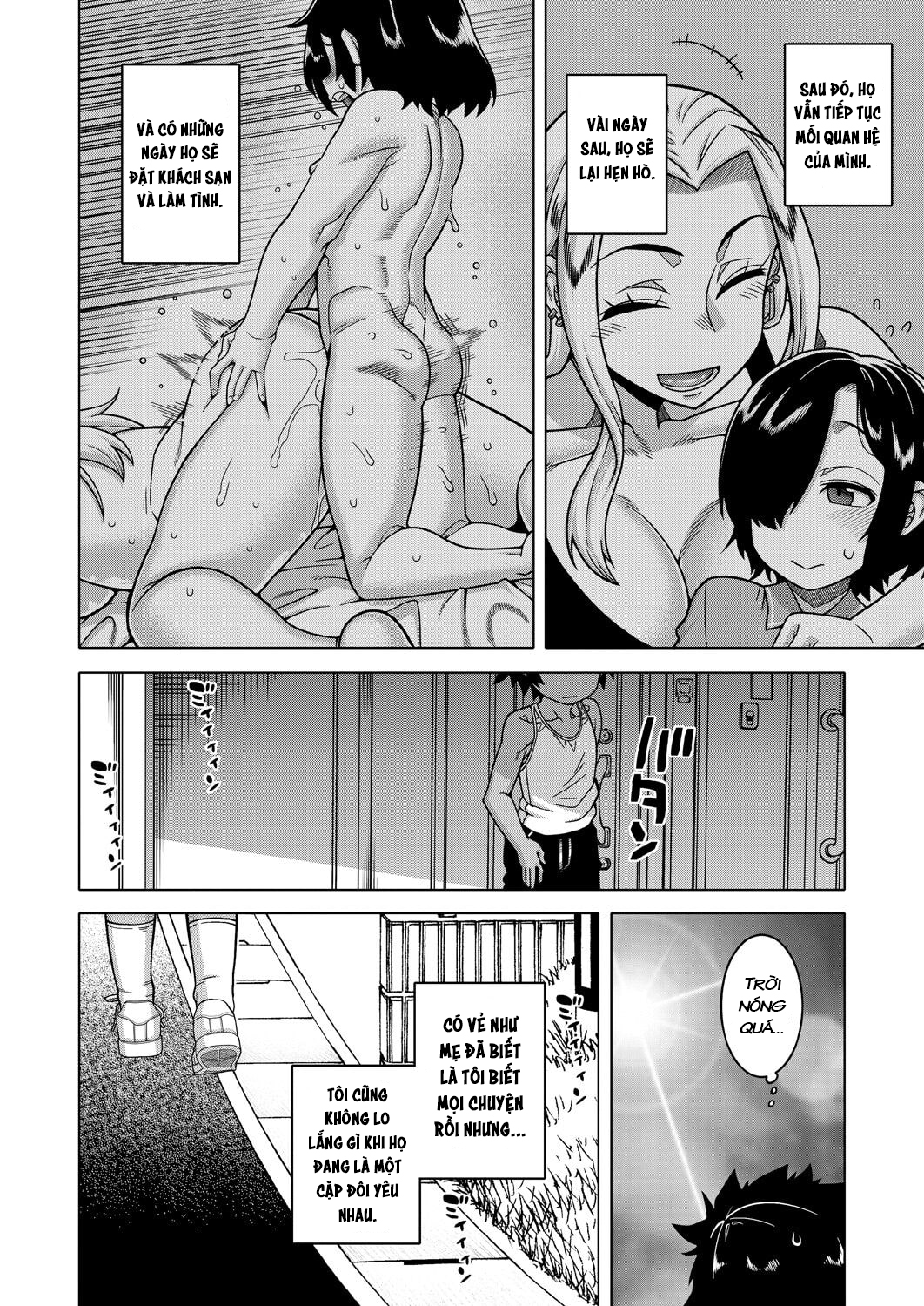 Đọc truyện hentai Boku no Kaa-chan to Ore no Mama - Oneshot