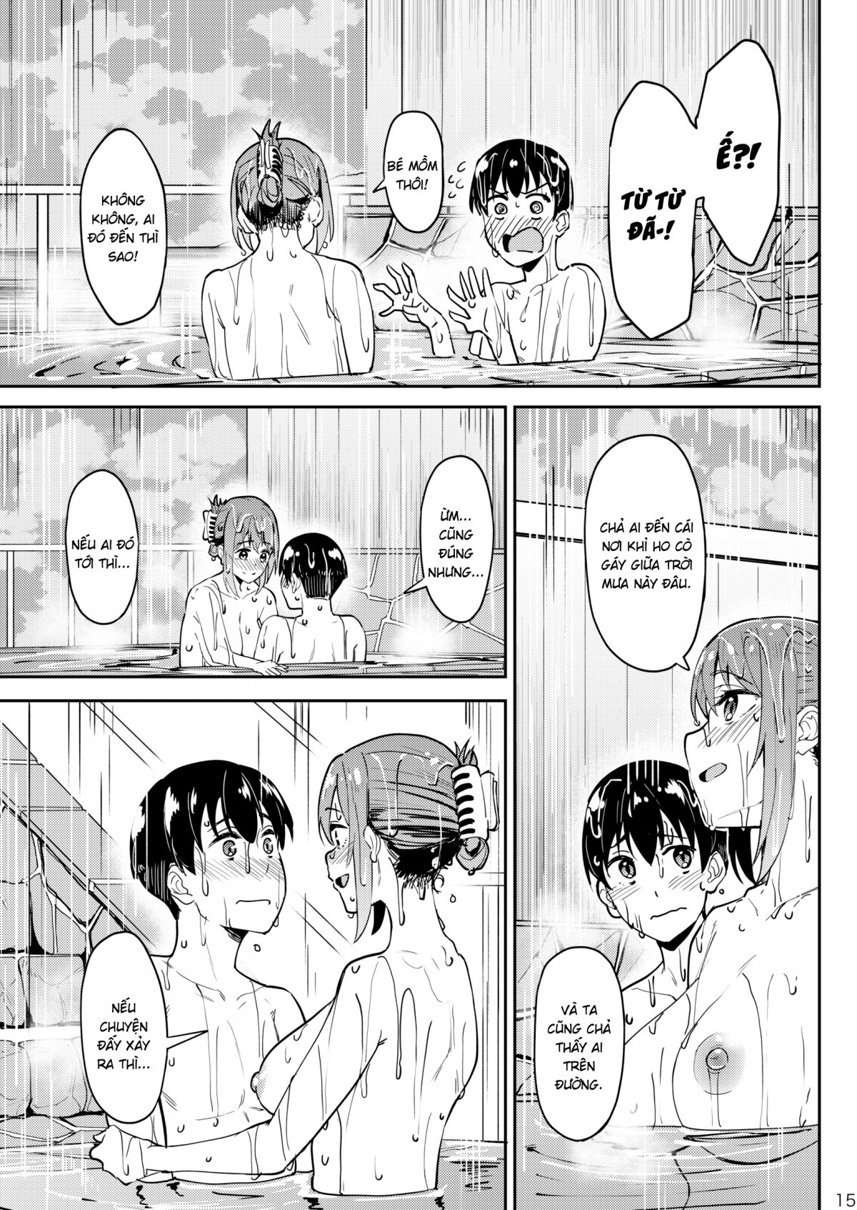 Đọc truyện hentai Speedrun bị ban 3: Suối nước nóng - Oneshot