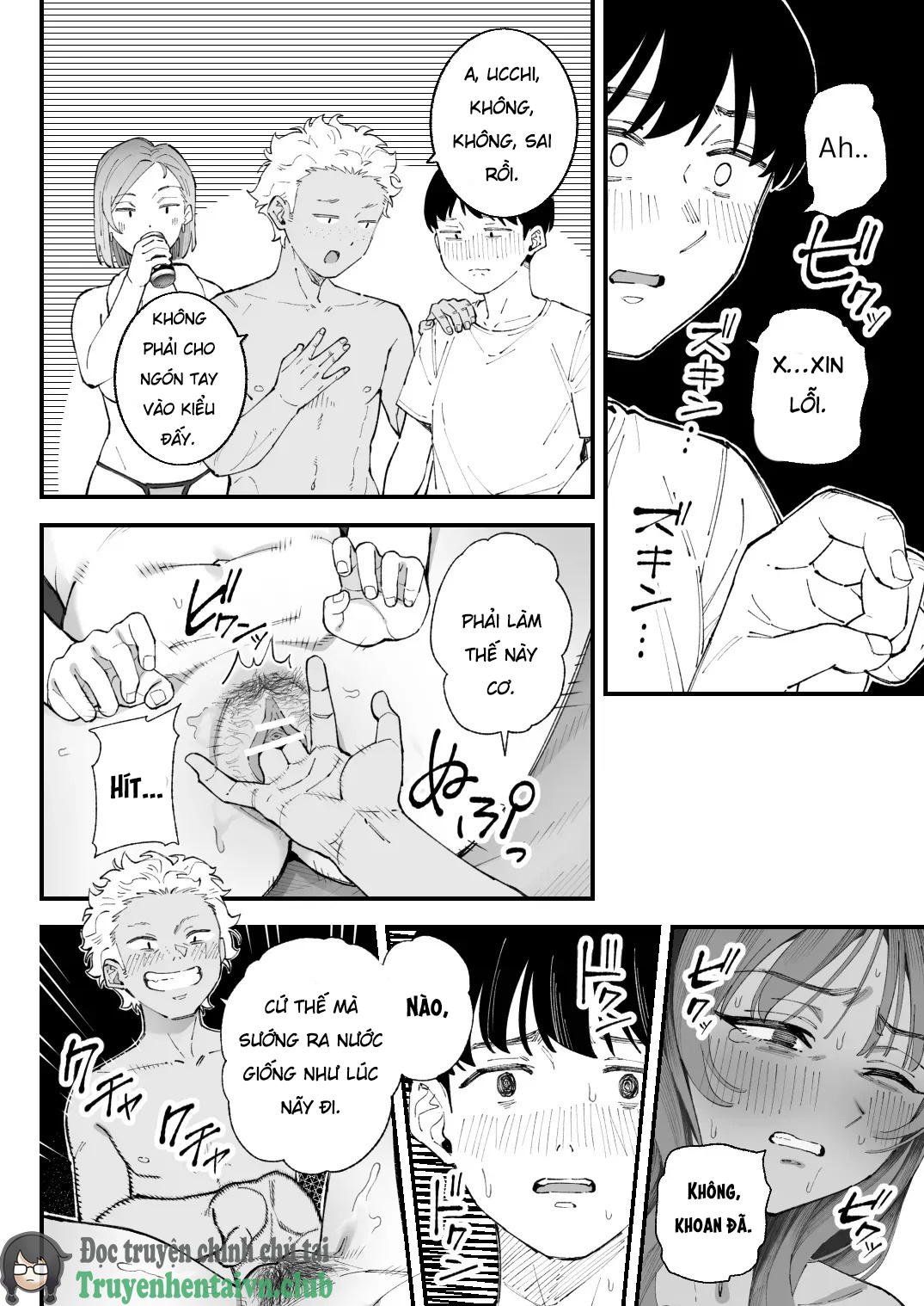 Đọc truyện hentai Boku to Aitsu to Ano Ko to KanojoMe, Him, the Girl and Her - Oneshot