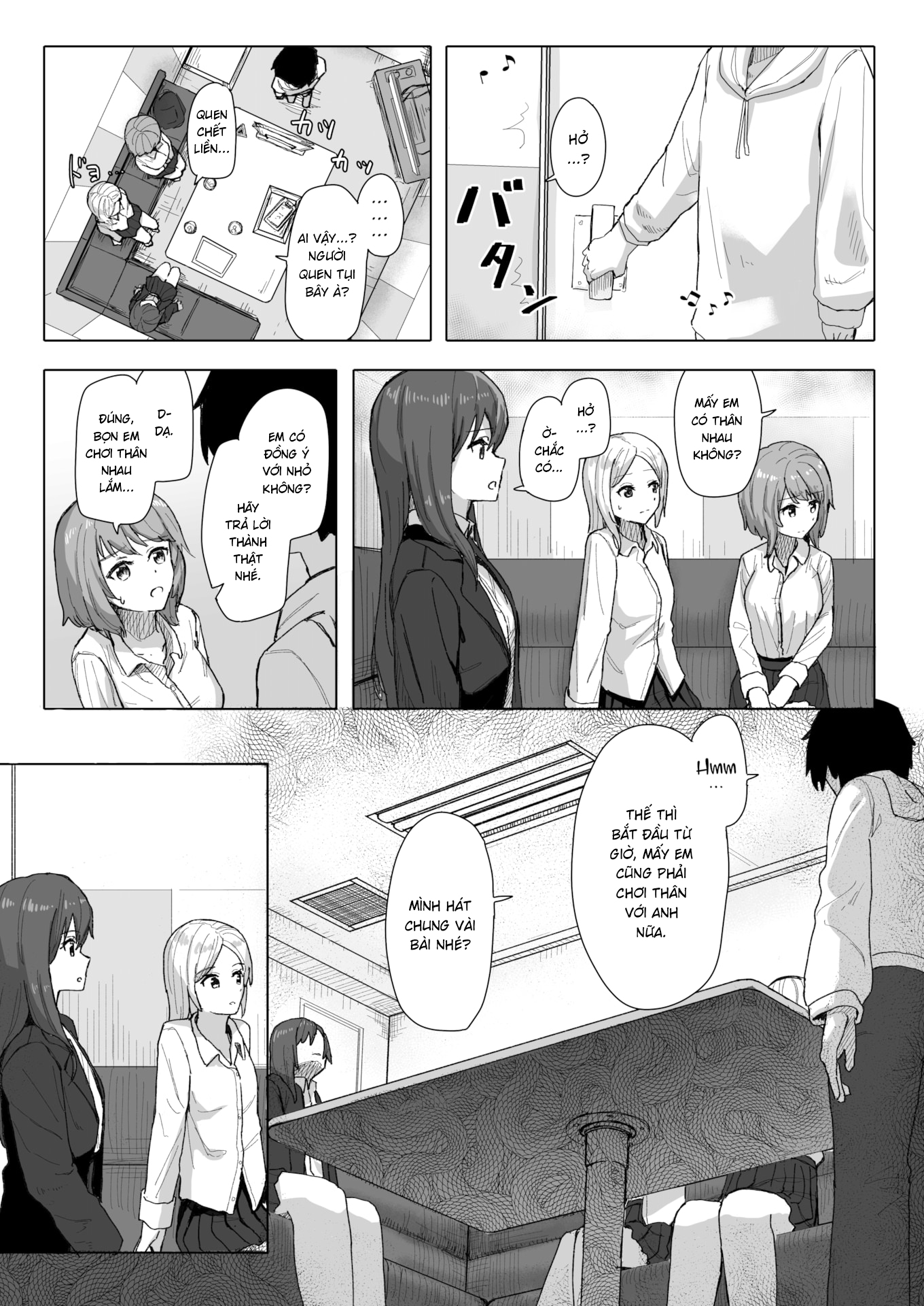 Đọc truyện hentai Nhật ký hoán đổi thường thức - Chap 4: Hội bạn cẩu huyết karaoke