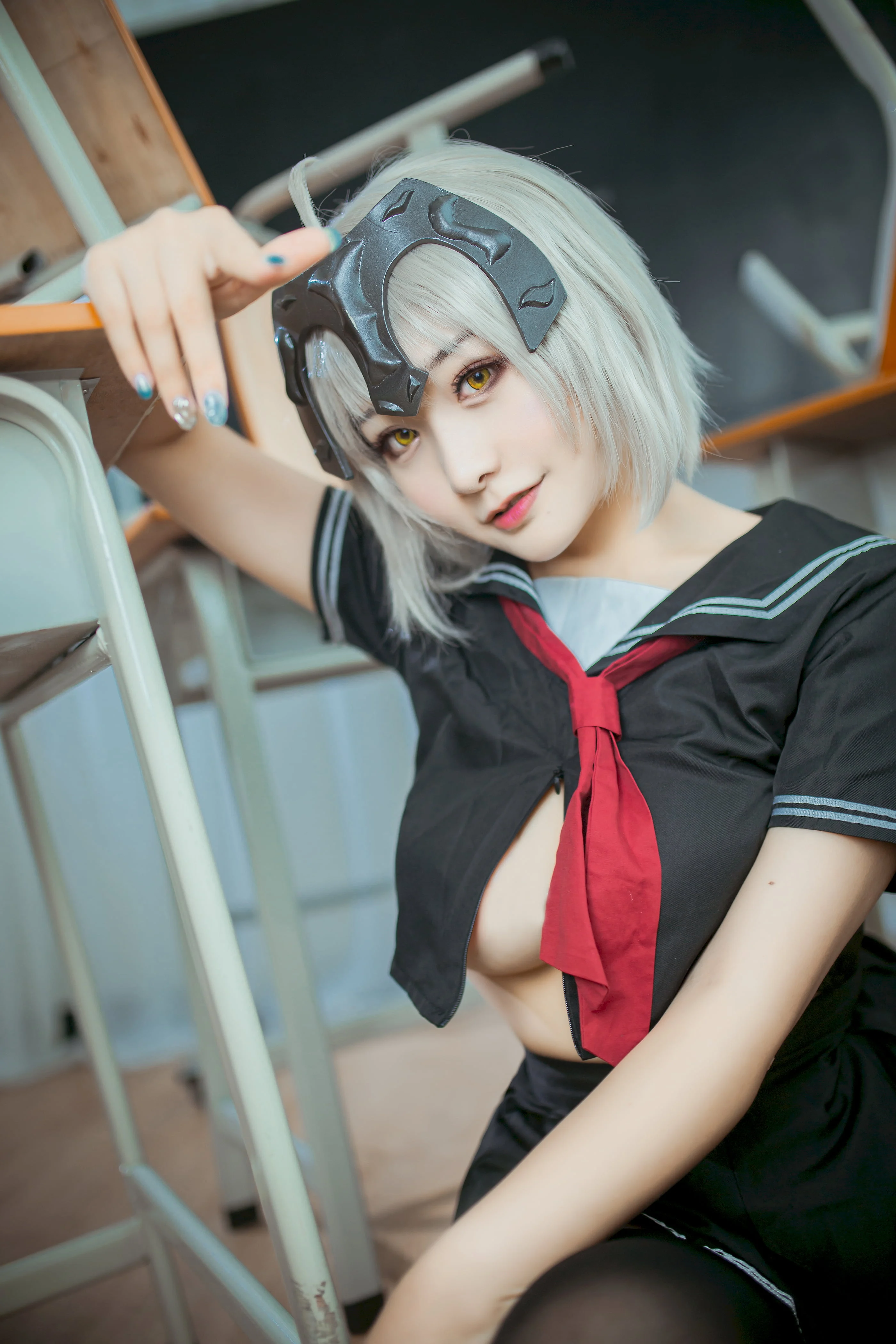 Đọc truyện hentai Tuyển tập Albums siêu phẩm Cosplay - Chap 694 - Miido Black Jeanne
