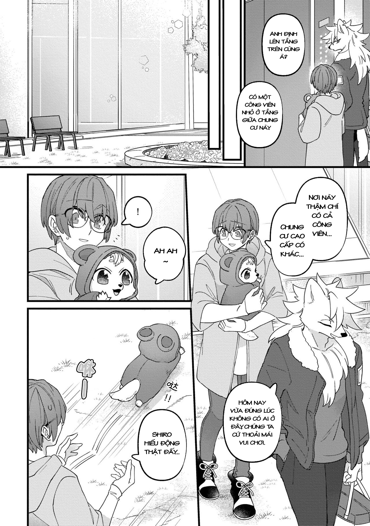 Đọc truyện hentai Trở thành gia đình với thú nhân - Chương 3