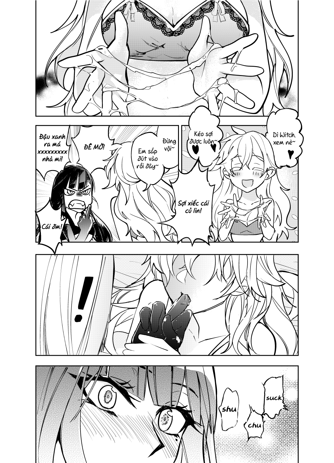 Đọc truyện hentai Tiểu Bạch và Ả Phù Thủy - Oneshot