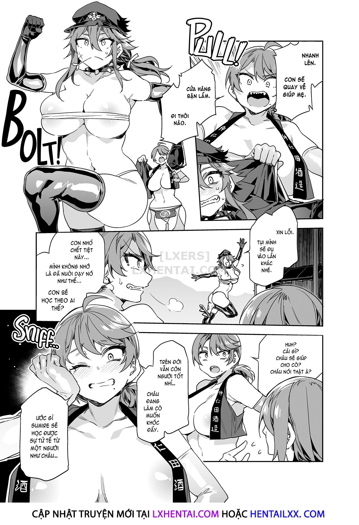 Đọc truyện hentai Teisou Kannen Zero No Onna Tomodachi - Chap 4 - The Delinquent Girl With Zero Chastity and her Mom