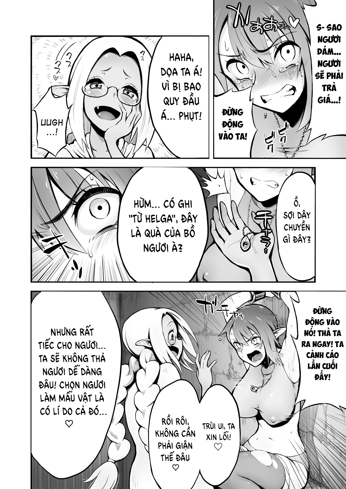 Đọc truyện hentai Futanari Chinpo ni Shokushu Sanran - Oneshot