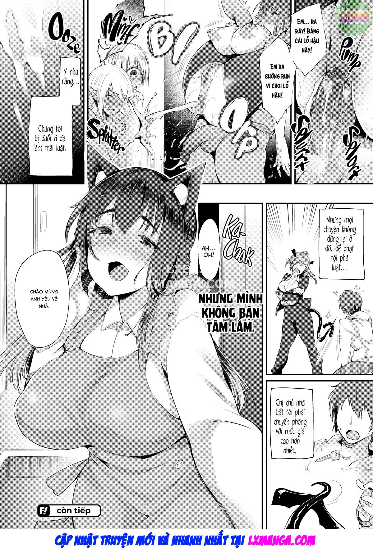 Đọc truyện hentai Welcome to the Hole-in-the-Wall Dwelling - Chap 3 - Room 203 The Case of Kurotani Manami