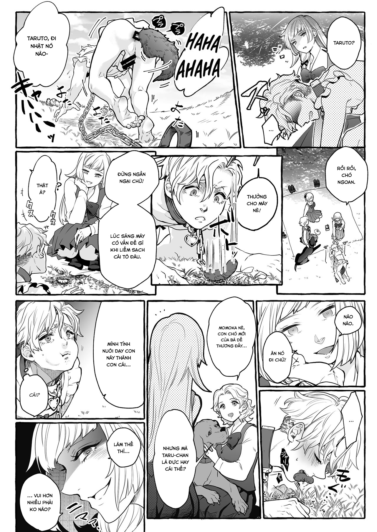 Đọc truyện hentai Osu Inu Ni Metorareta Otoko; ~ Teishuku Na Hanayome Inu No Sodatekata ~ - Oneshot