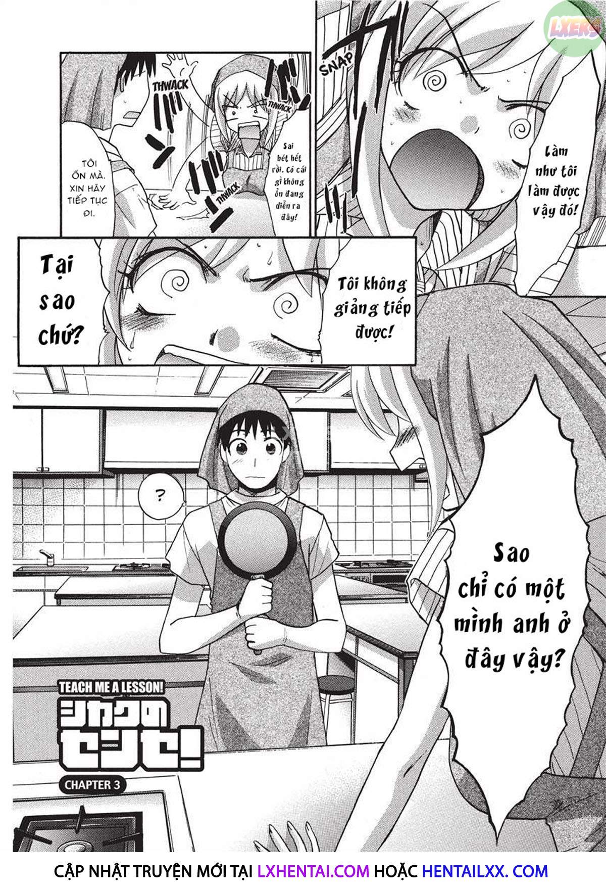 Đọc truyện hentai Teach Me A Lesson - Chap 3