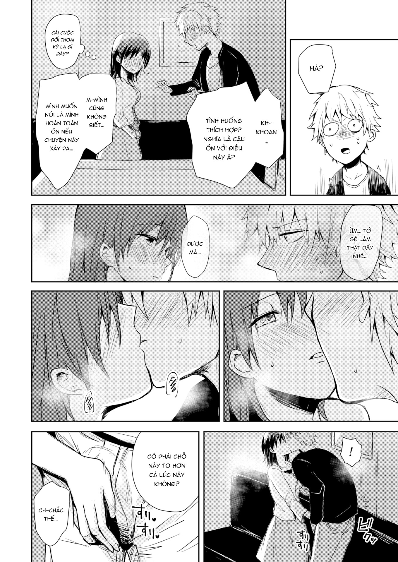 Đọc truyện hentai Nghỉ xả hơi & Rơi vào lưới tình - Oneshot