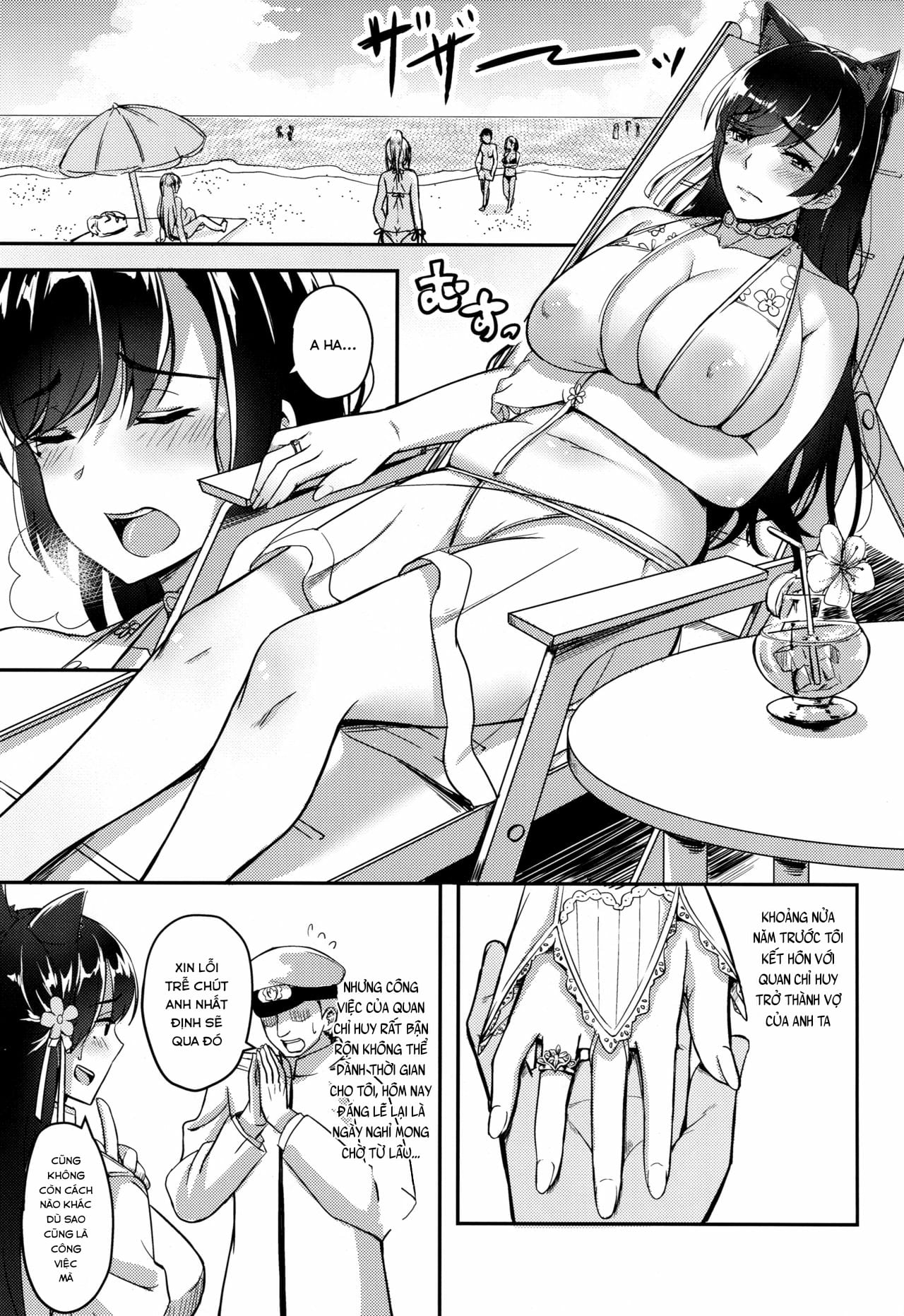 Đọc truyện hentai Hitozuma Wa Yokkyuu Fuman - Oneshot