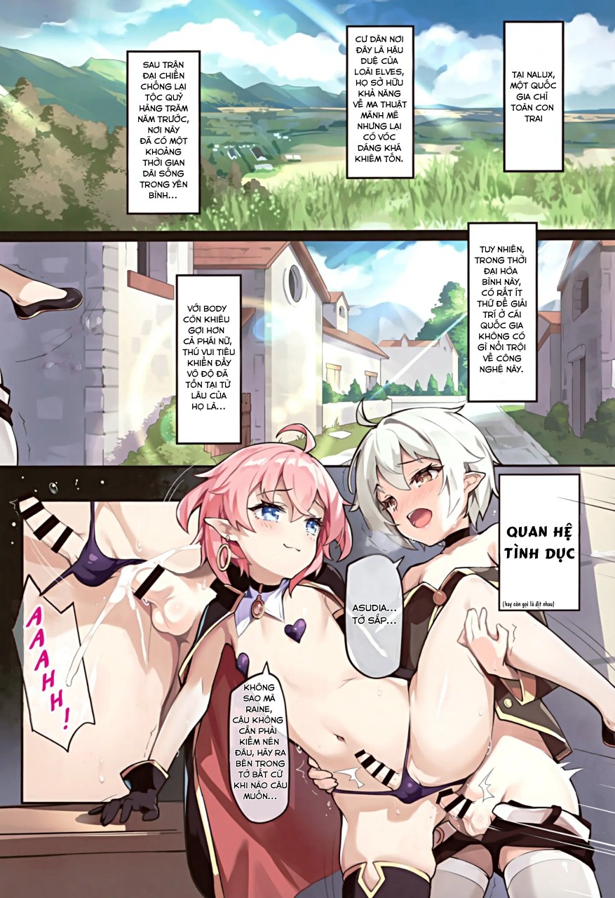 Đọc truyện hentai Lập harem toàn trap ở thế giới khác - Chap 1