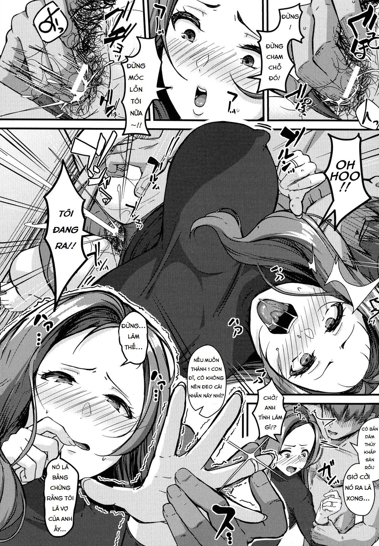 Đọc truyện hentai Biệt thự khoái lạc Con gà trống mê hoặc - Chap 4