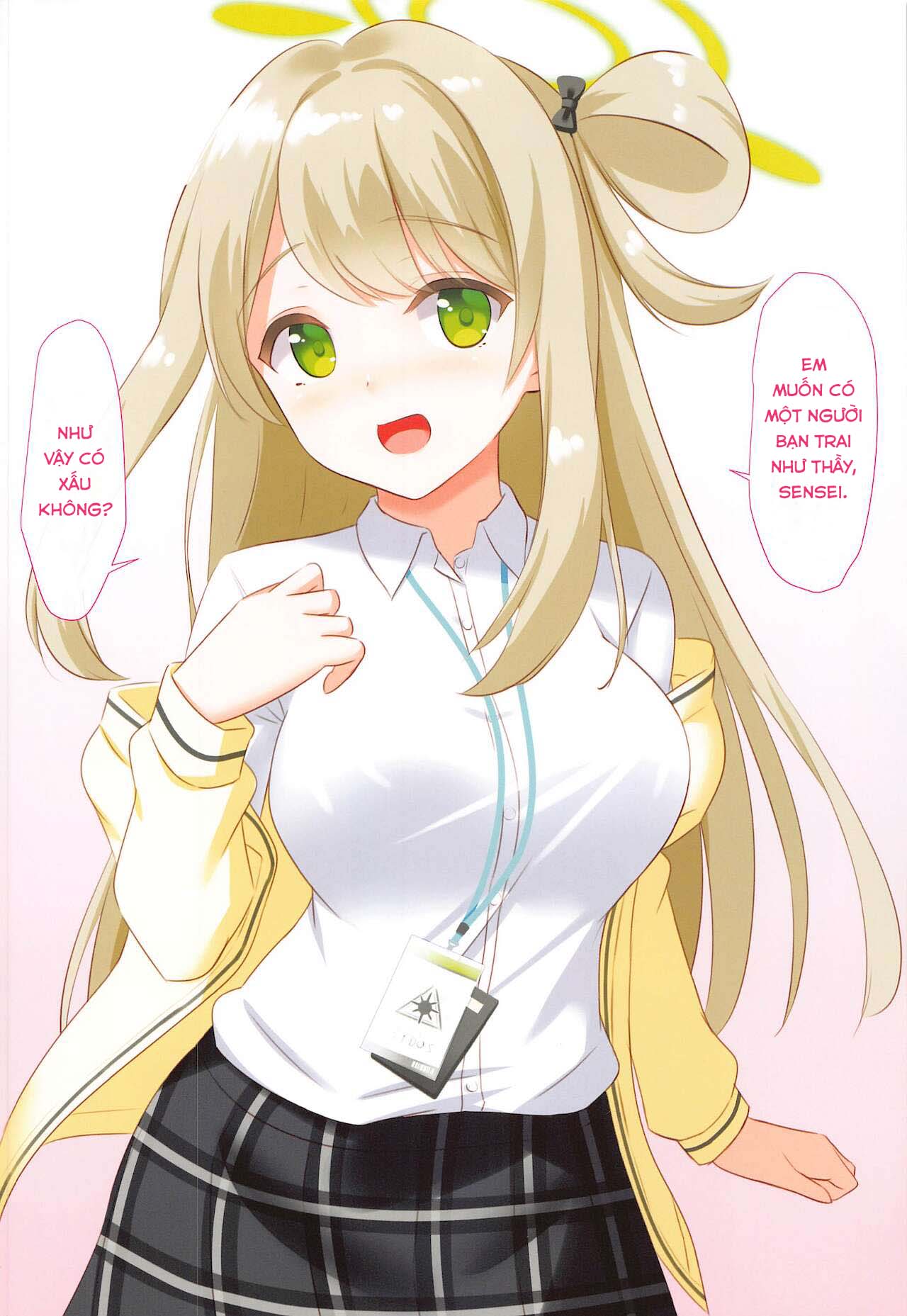 Đọc truyện hentai Địt nhau sau khi tỏ tình (Blue Archive) - Oneshot