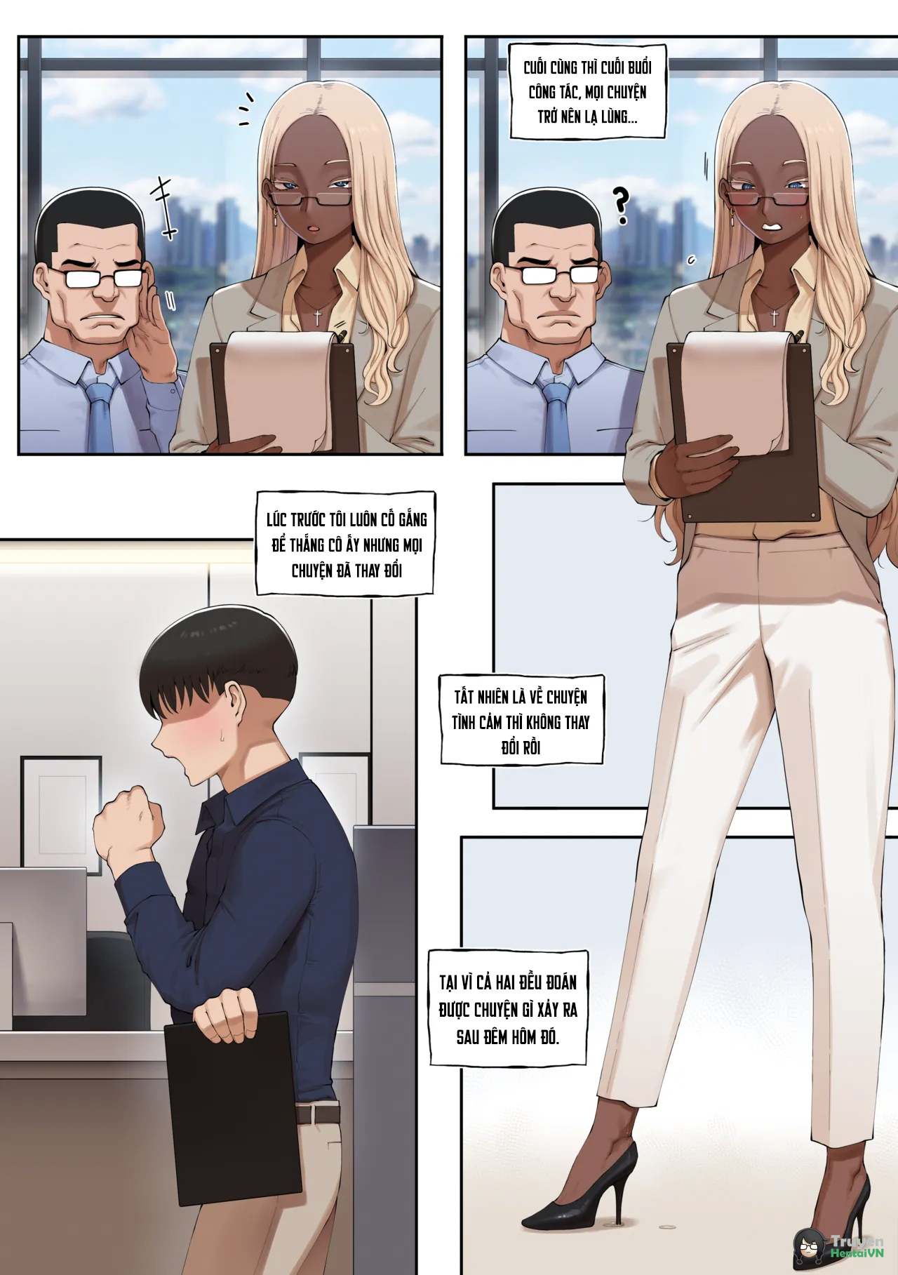 Đọc truyện hentai Office Affair - The Chemistry Between Subordinate And Boss - Chap 2