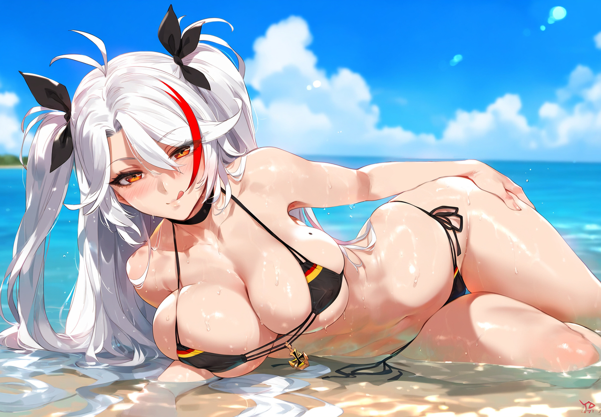 Đọc truyện hentai Tuyển tập Albums Art hentai - Chap 170 - One day in the beach with Eugen