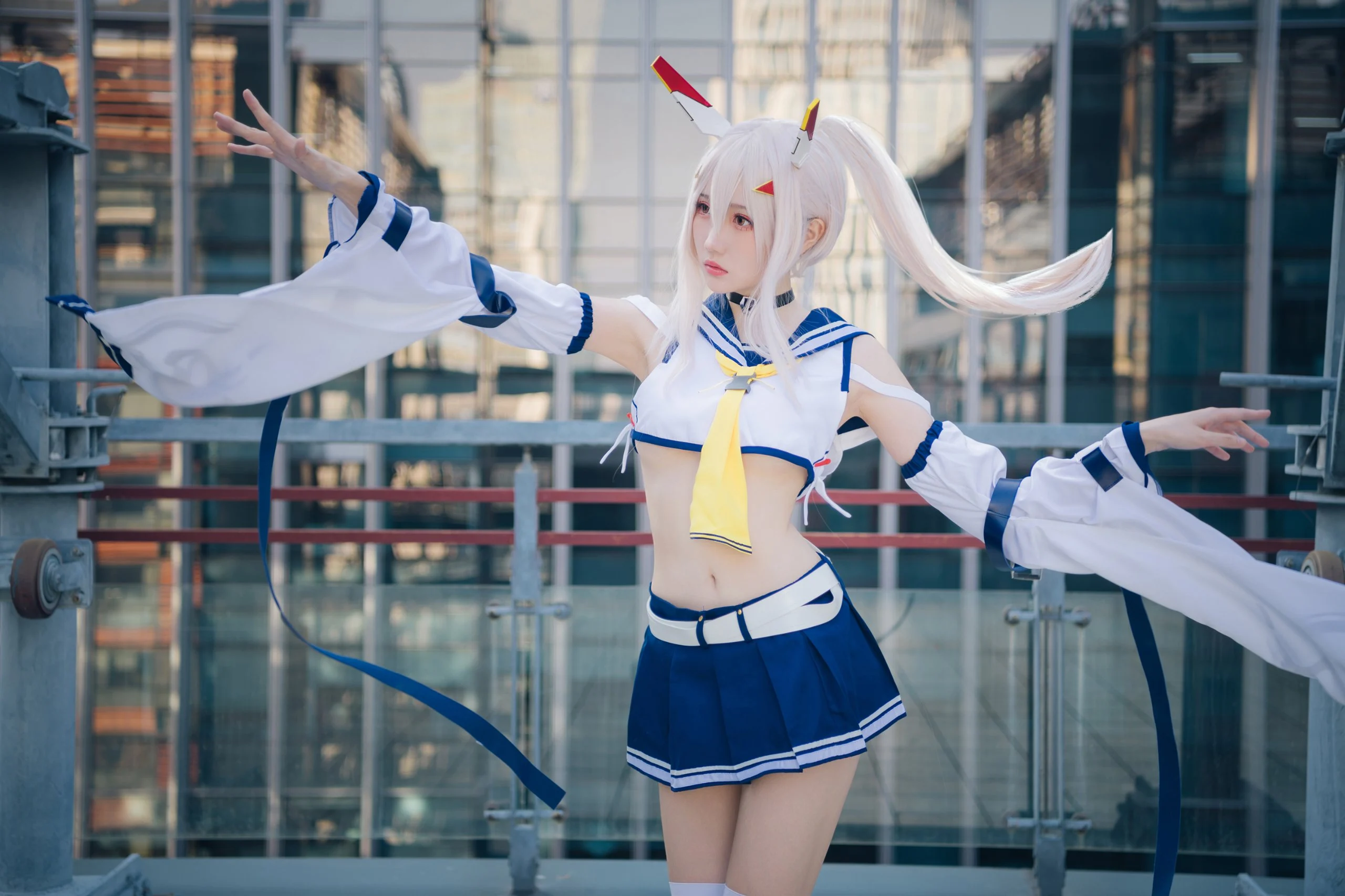 Đọc truyện hentai Tuyển tập Albums siêu phẩm Cosplay - Chap 665 - Guashi Sauce - Ayanami (Azur Lane)