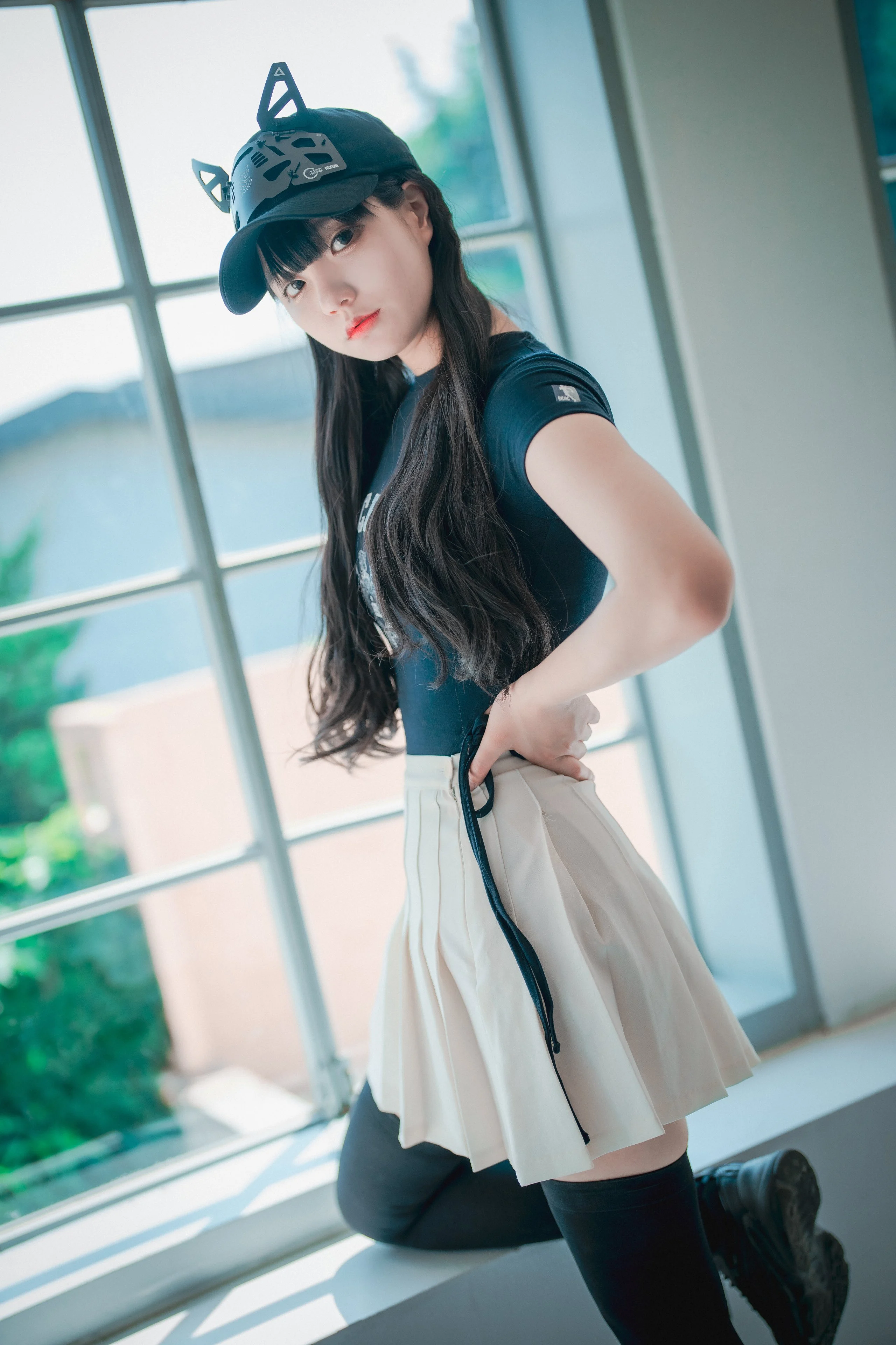 Đọc truyện hentai Tuyển tập Albums siêu phẩm Cosplay - Chap 699 - [DJAWA] Jeong Jenny  - Classic Athletic Girl in Navy Blue