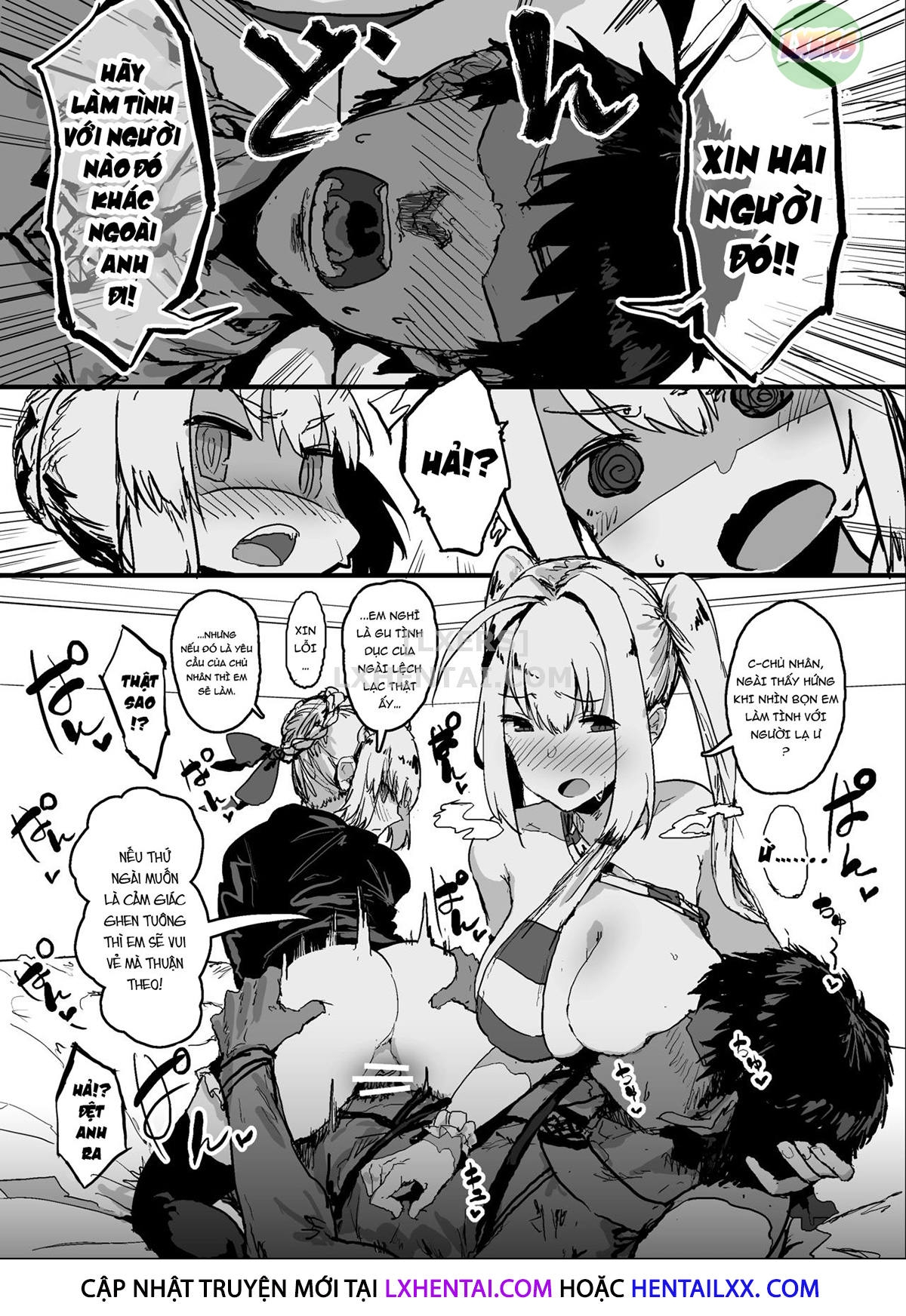 Đọc truyện hentai Yarichin Ni Gohoushi Sex Suru Nama Onaho To Seishori Maid Netorase Hon - Oneshot