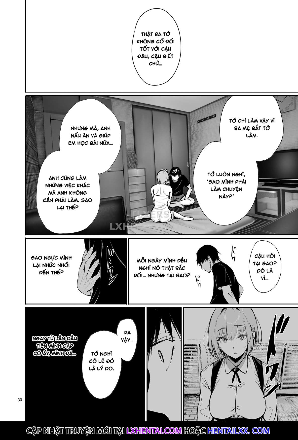 Đọc truyện hentai Homestay-chu no Doitsu Musume ga Issho ni Furo ni Haitte Kuru Wak - Oneshot